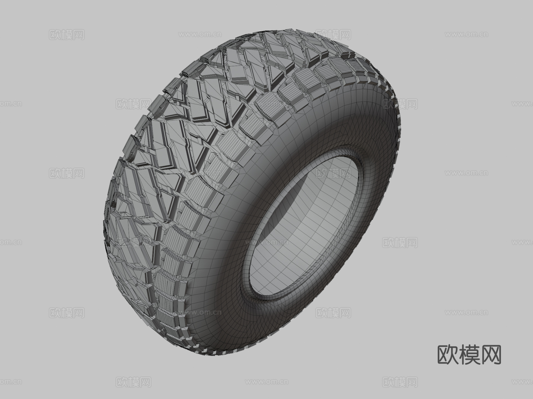 STARK艺术TDI轮胎su模型