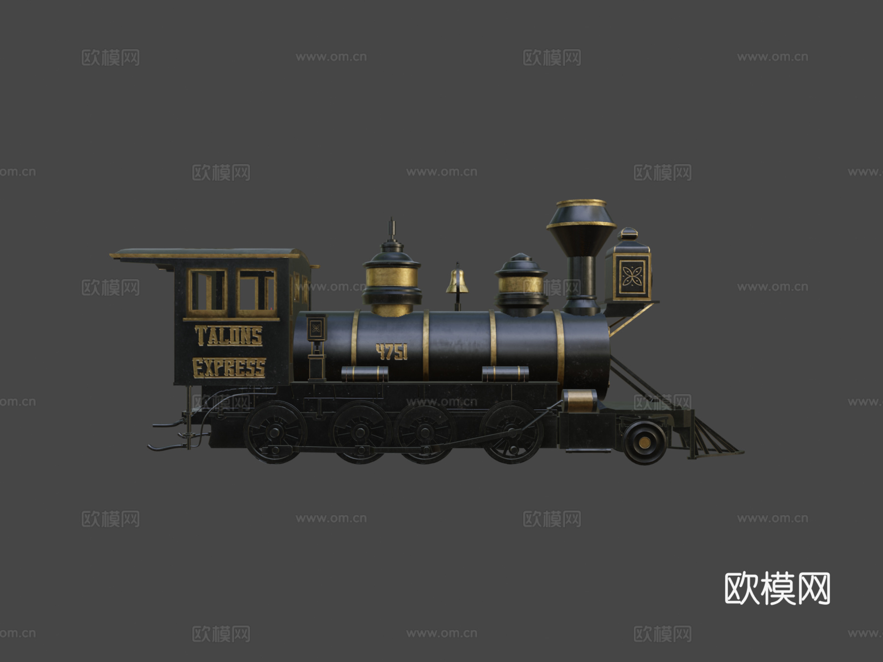 新狂野西部列车su模型