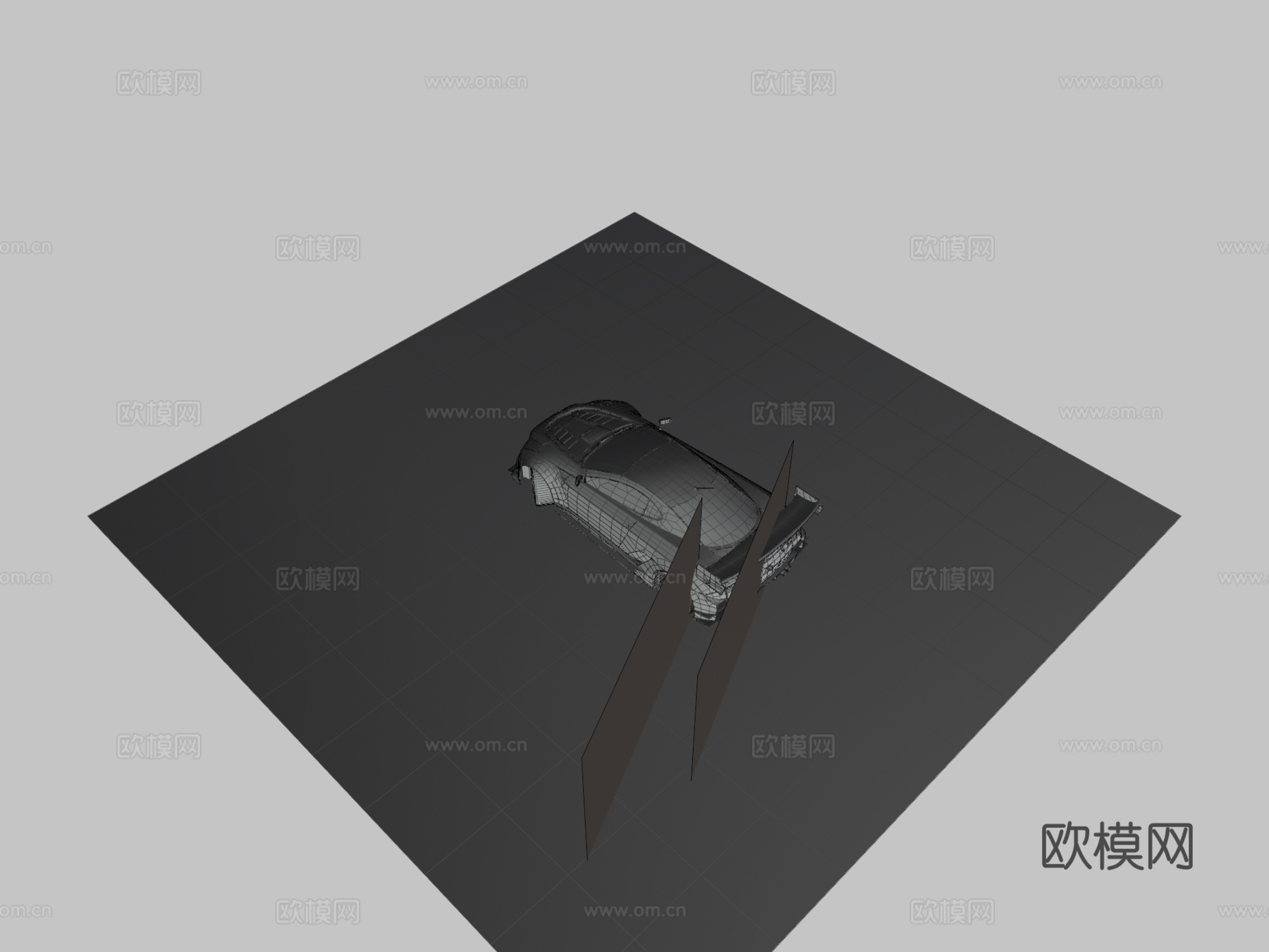 山脊赛车7su模型