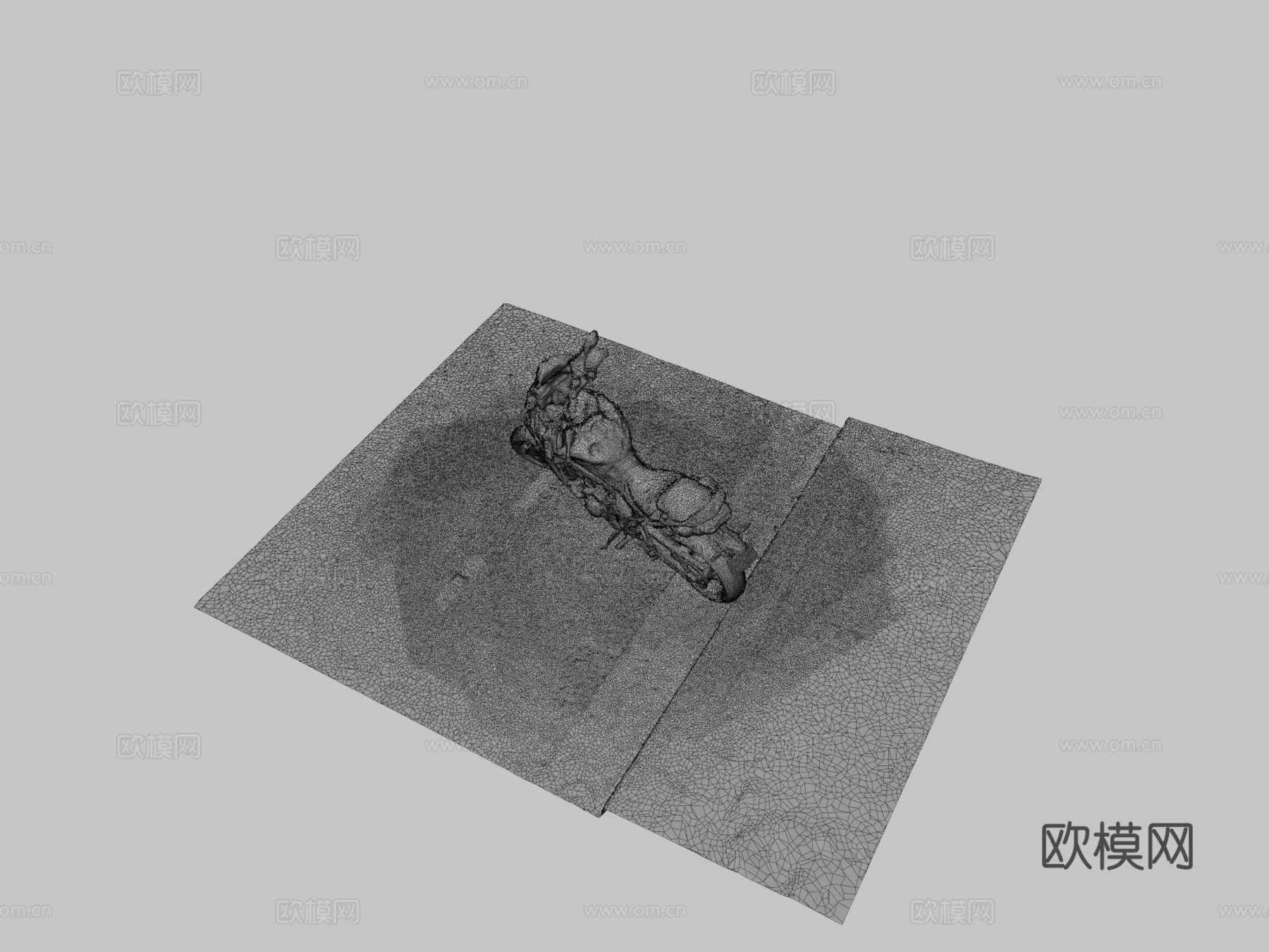 雅马哈Tracer 9摩托车su模型