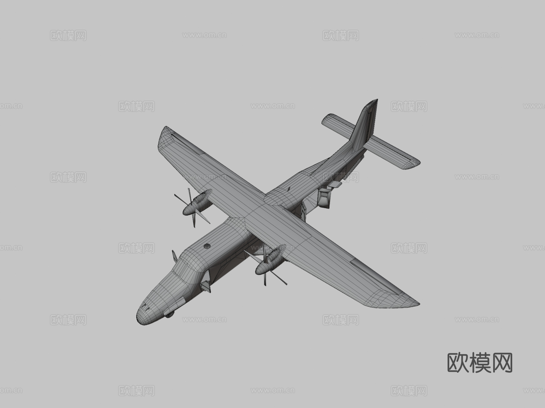 多尼尔 Do 228 飞机su模型