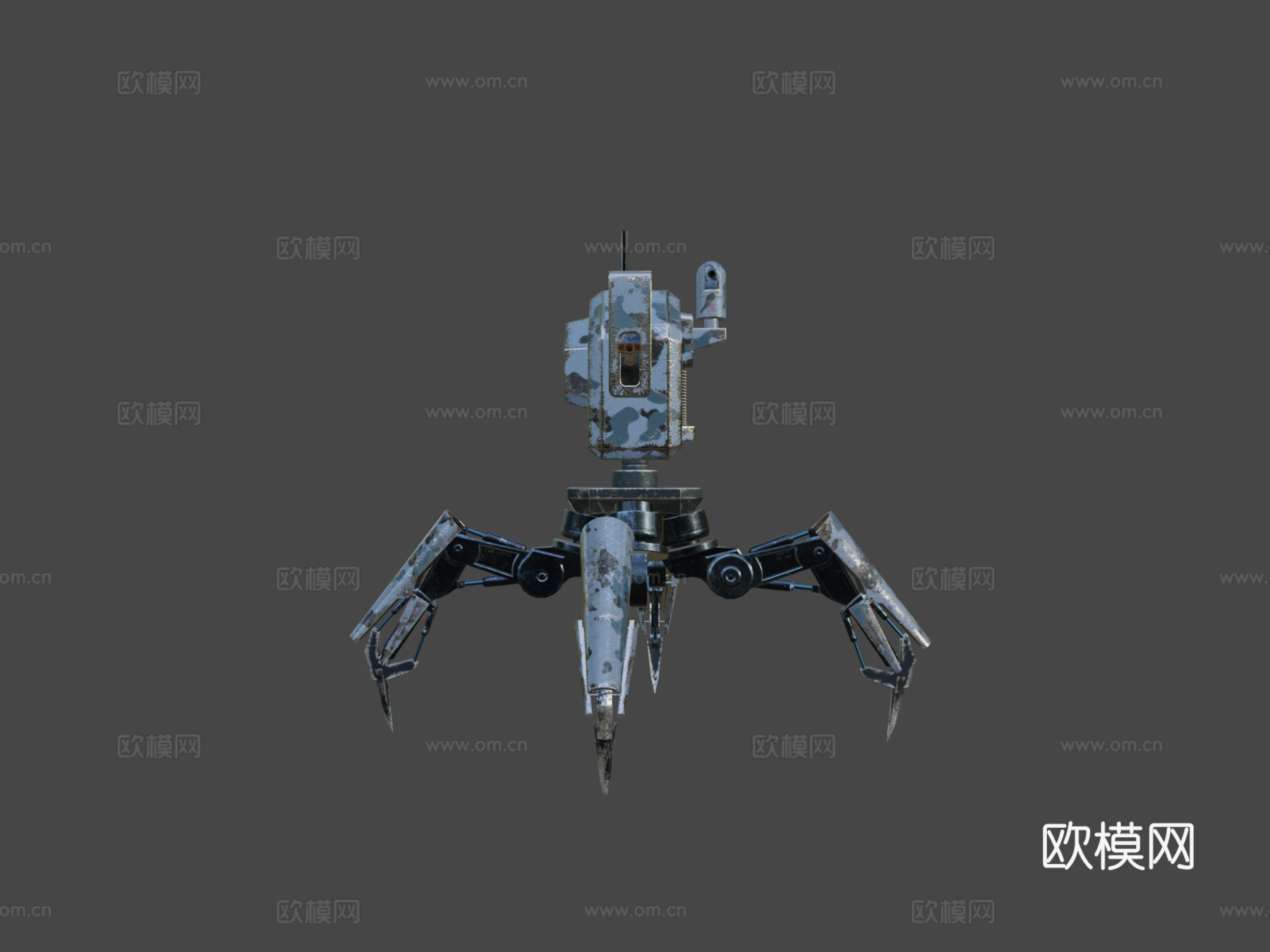 战争机器人全地形车SH183su模型