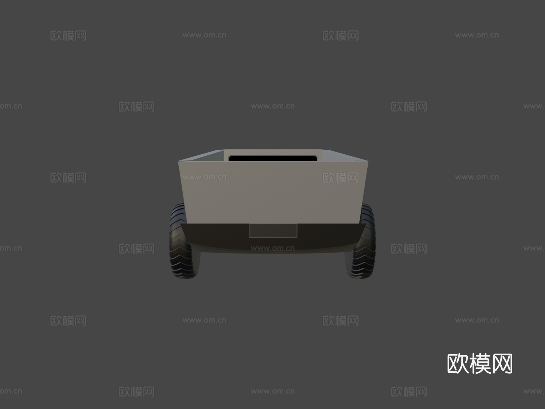 赛博卡车su模型