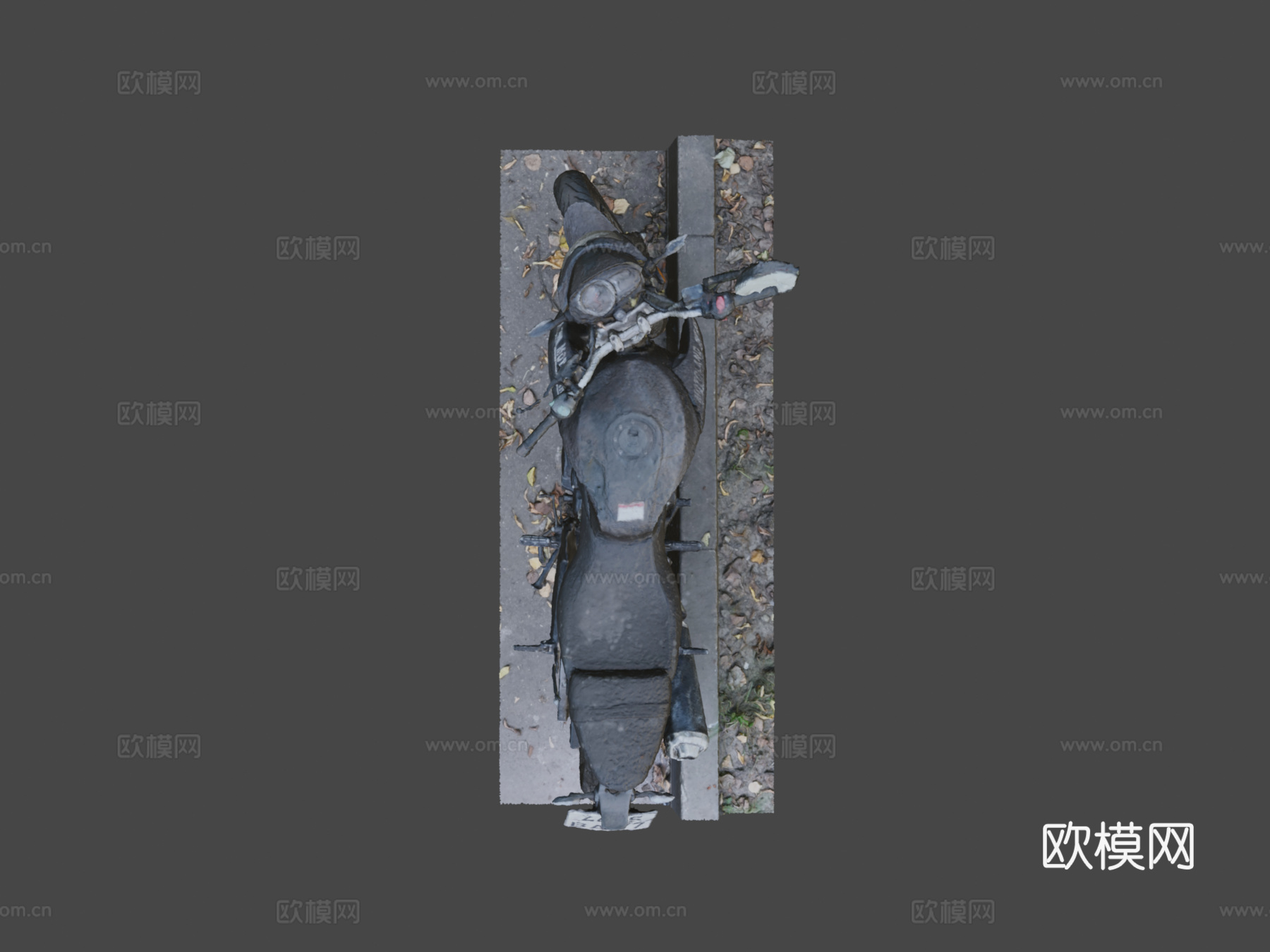 摩托之地摩托车su模型