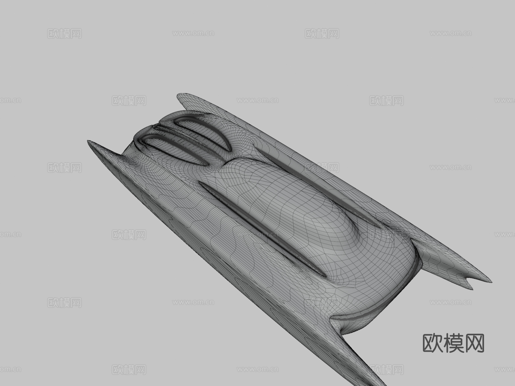 未来科幻汽车su模型