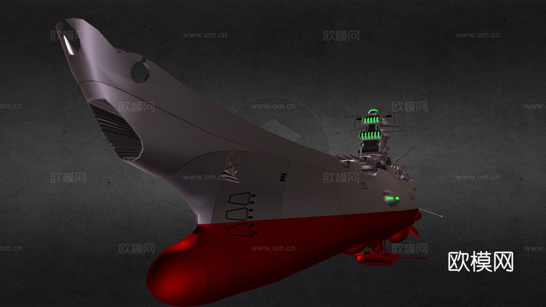 宇宙战舰大和号2199su模型