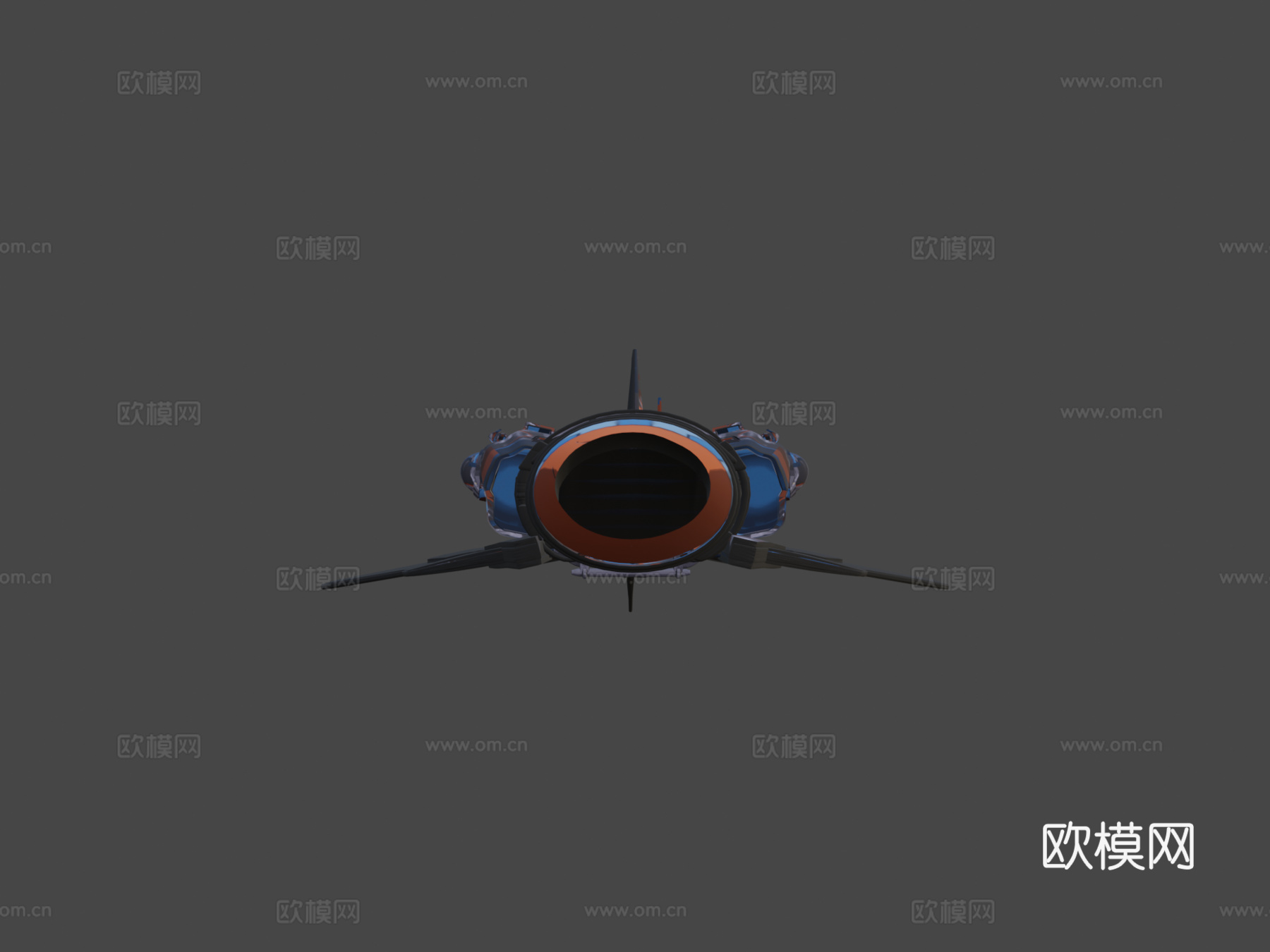 太空飞船复古进化版su模型