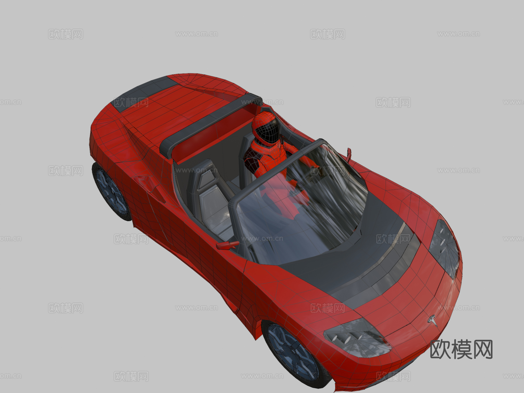 太空中的特斯拉su模型