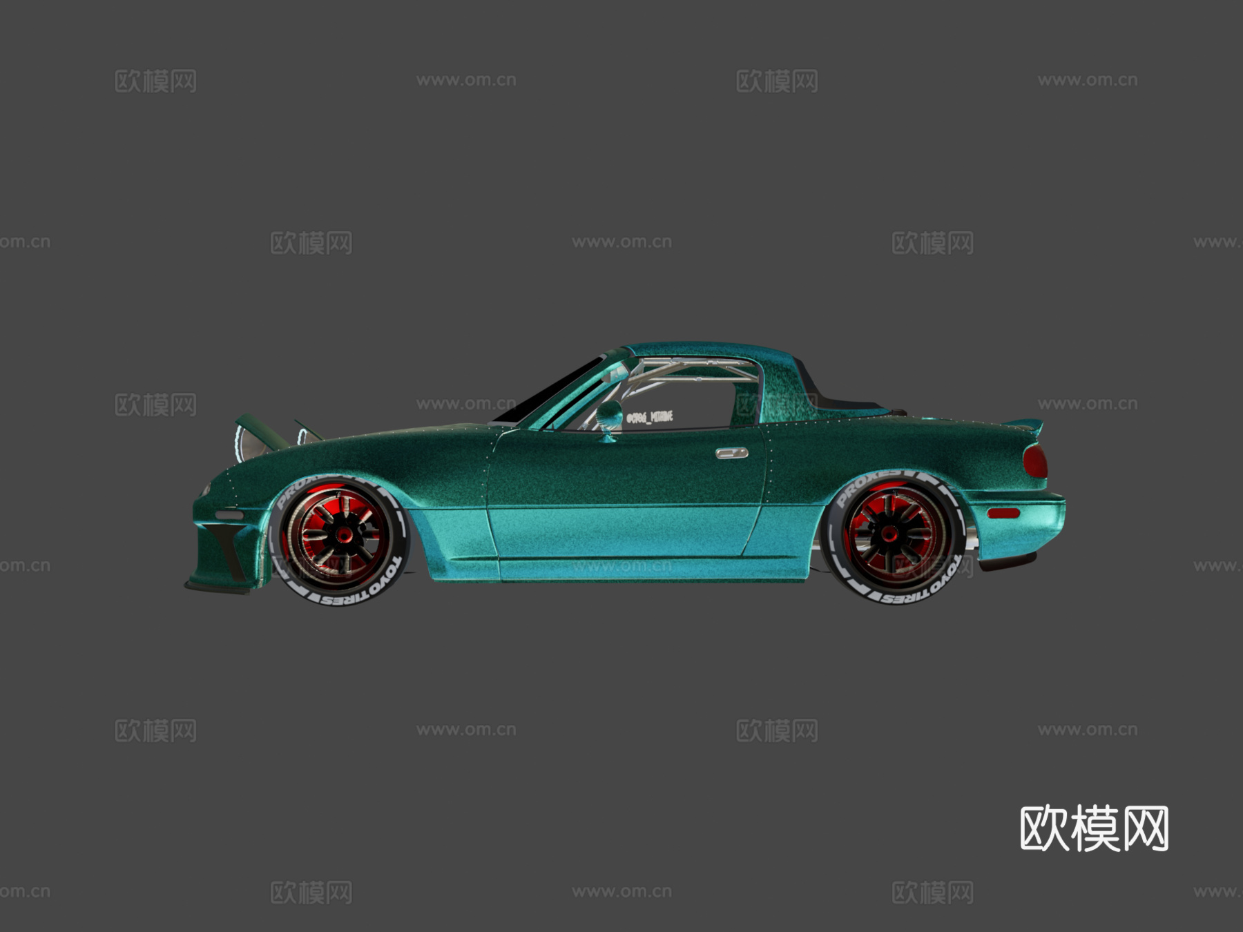 马自达 Miata NA 硬顶su模型