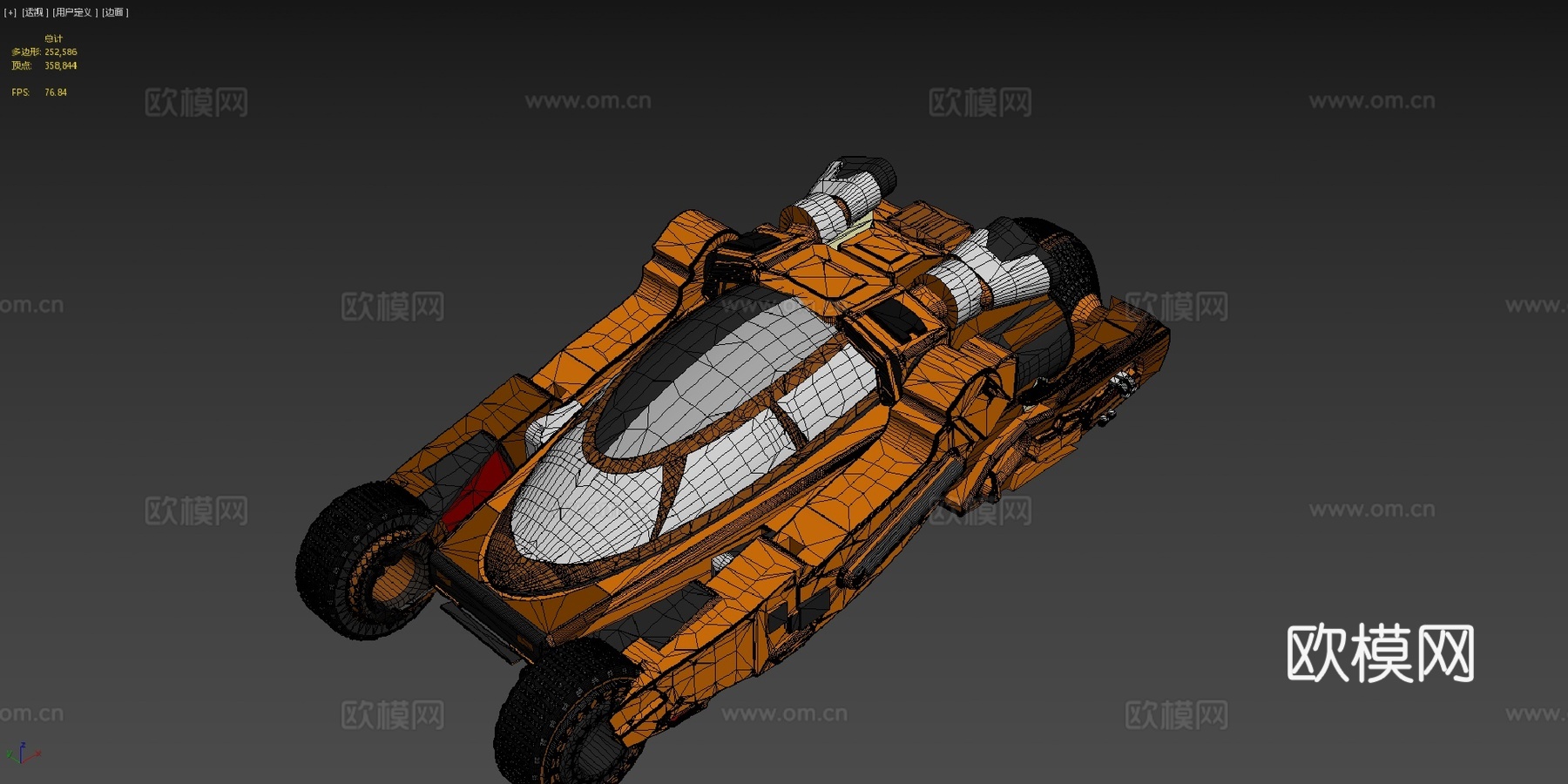 卡尔基2898年AD机器人汽车布吉su模型