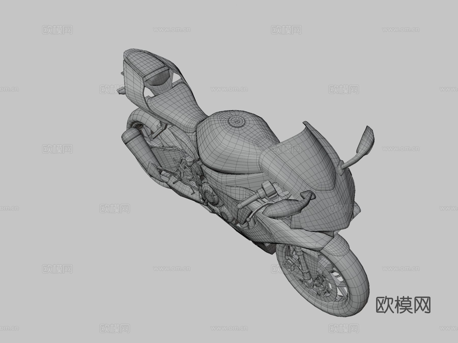 雅马哈R1Msu模型