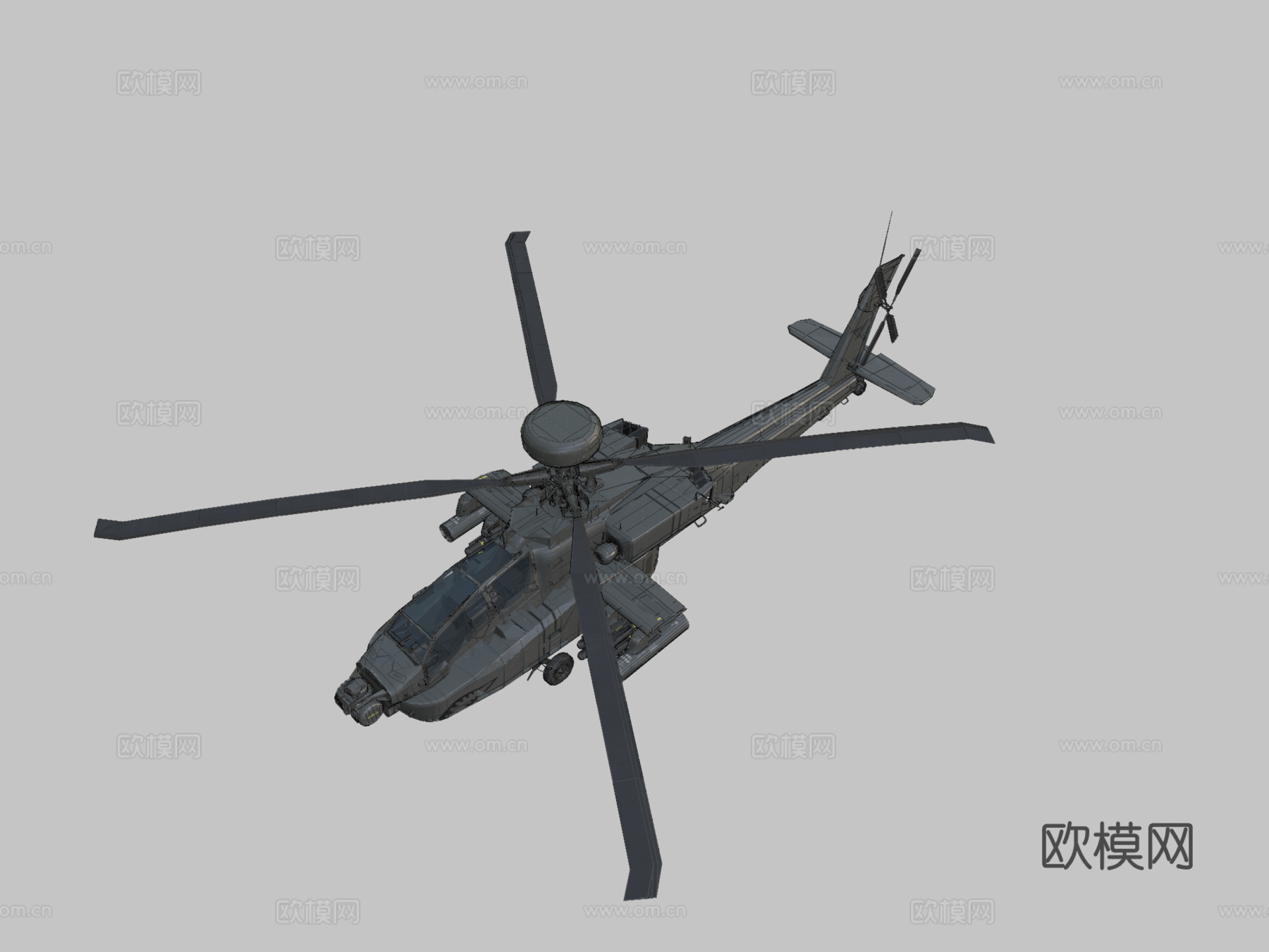 波音 AH64D 阿帕奇 长弓 谢尔盖·沙杜尔斯基 耶皮凯su模型