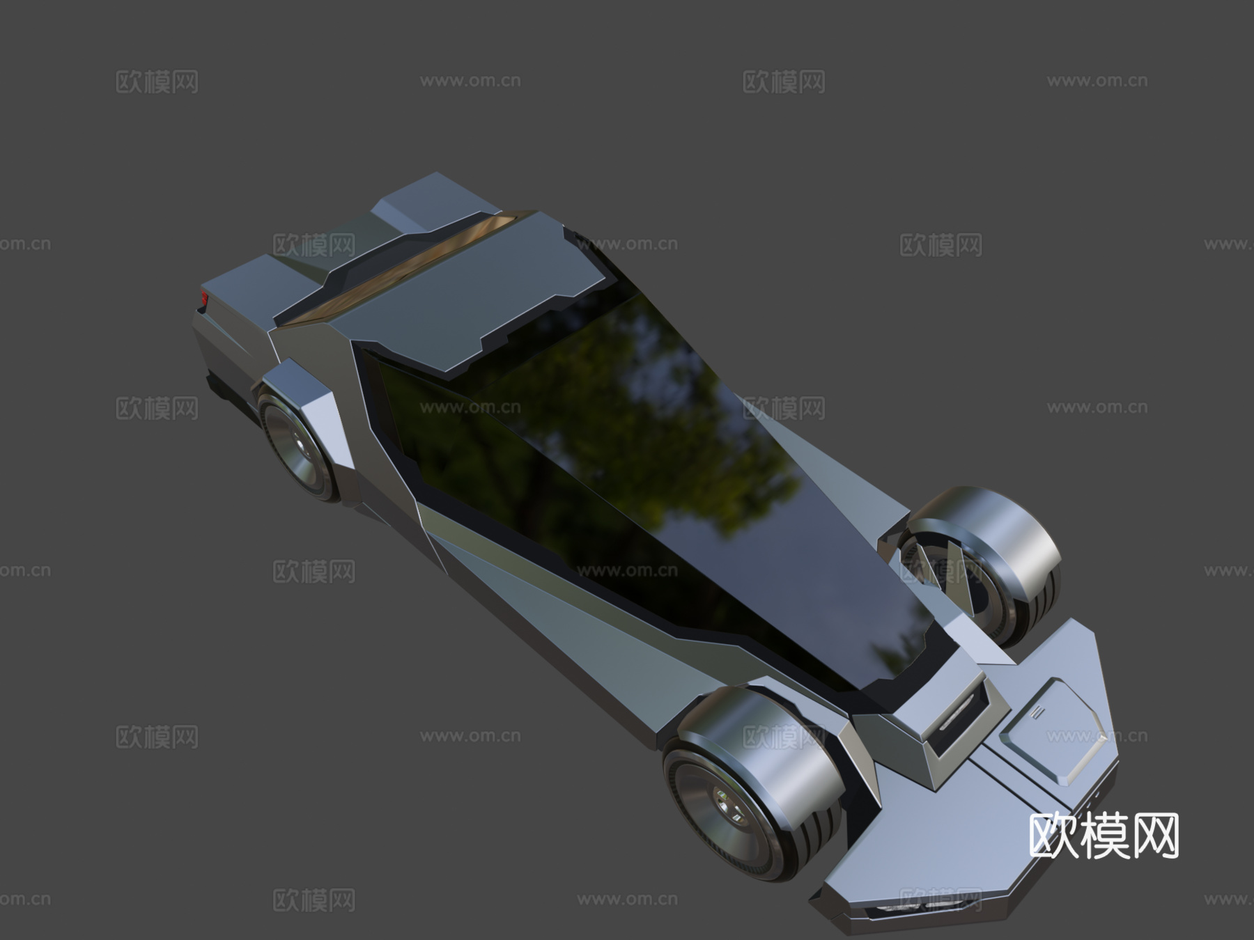 科幻车辆026 02公共领域CC0su模型