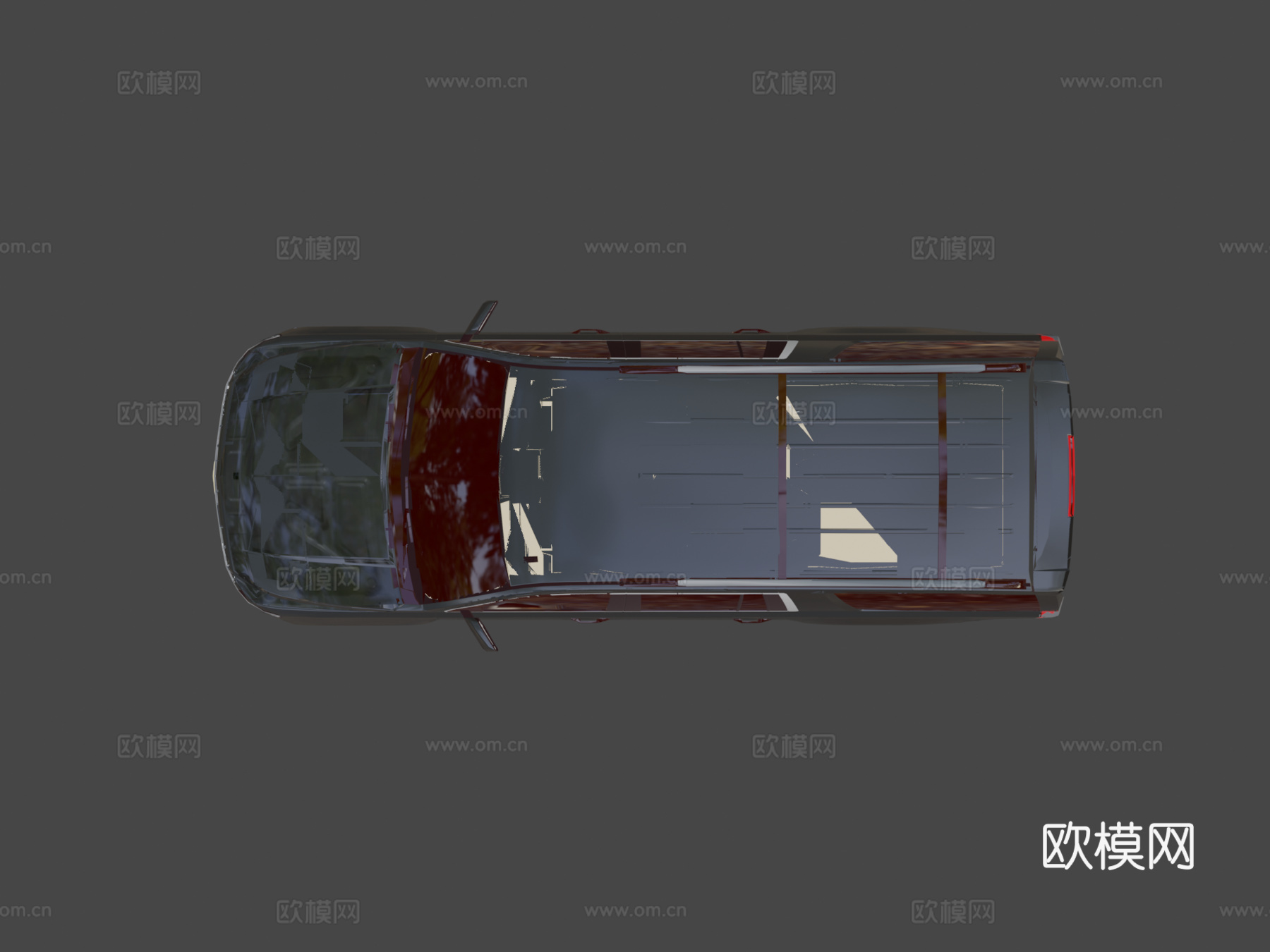 雪佛兰萨博班2015特勤局su模型