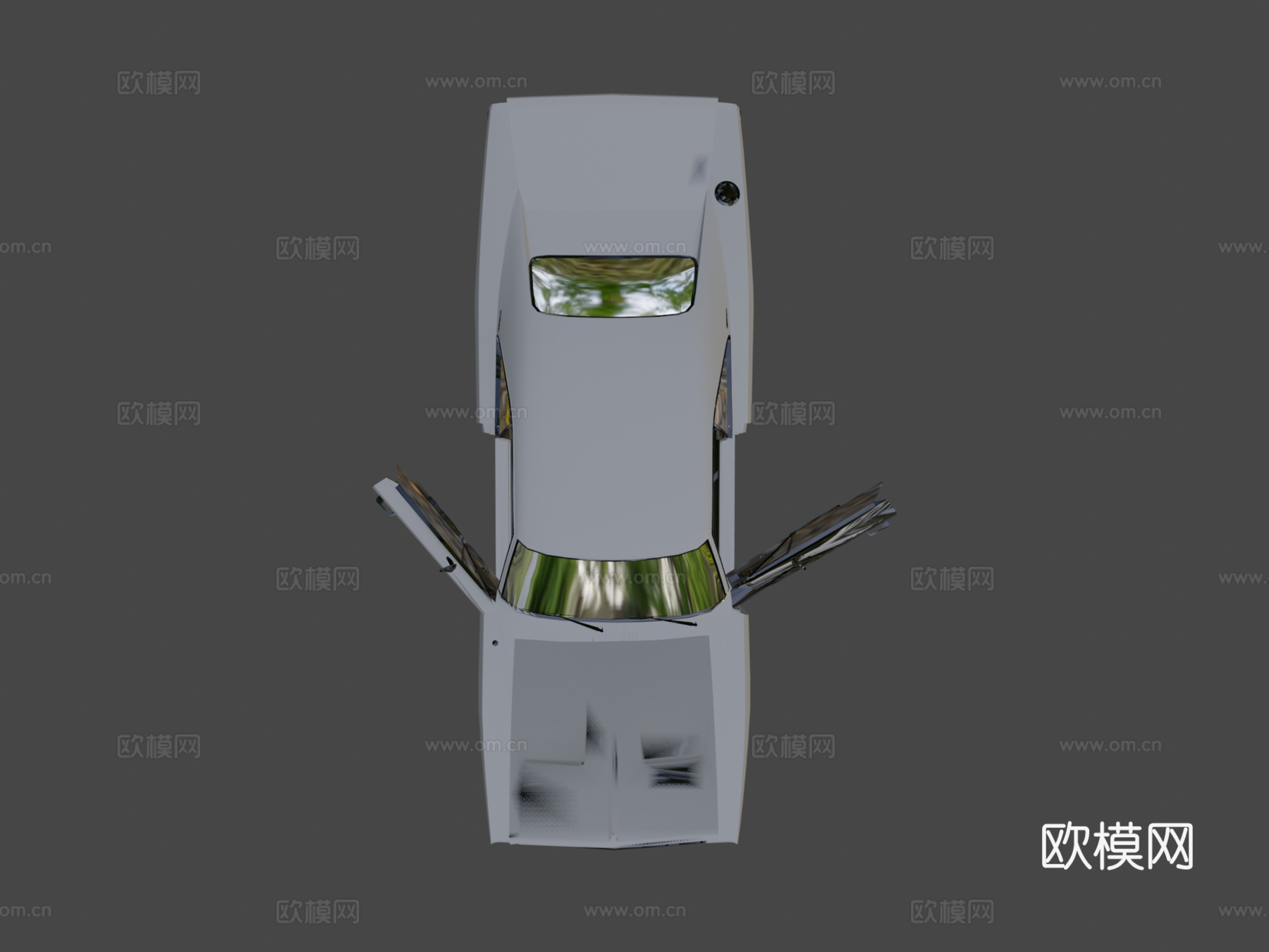 道奇挑战者开门状态su模型