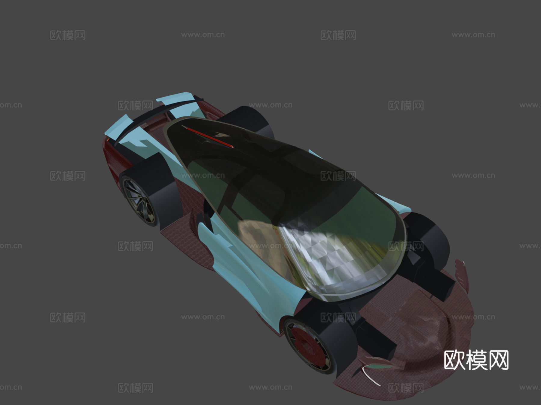 迈凯伦速尾su模型