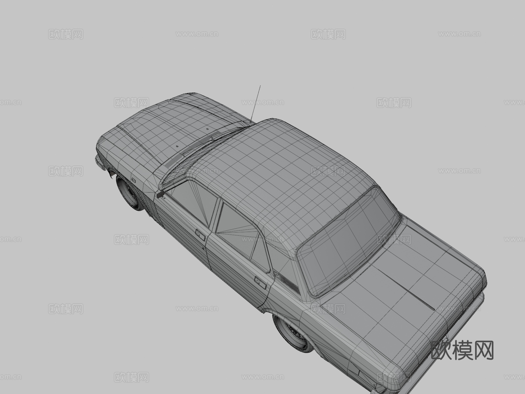 伏尔加 GAZ 3102su模型