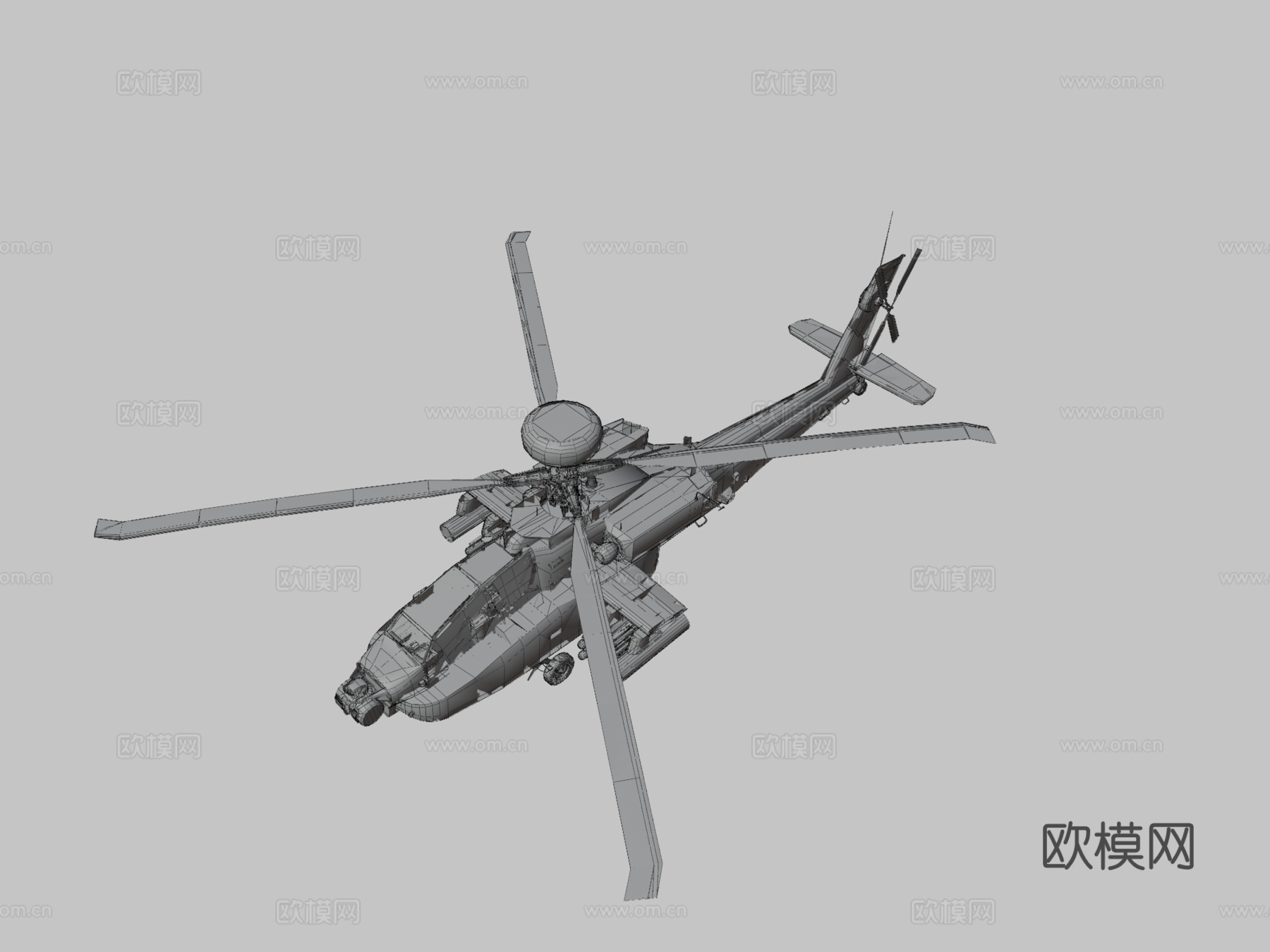波音 AH64D 阿帕奇 长弓 谢尔盖·沙杜尔斯基 耶皮凯su模型
