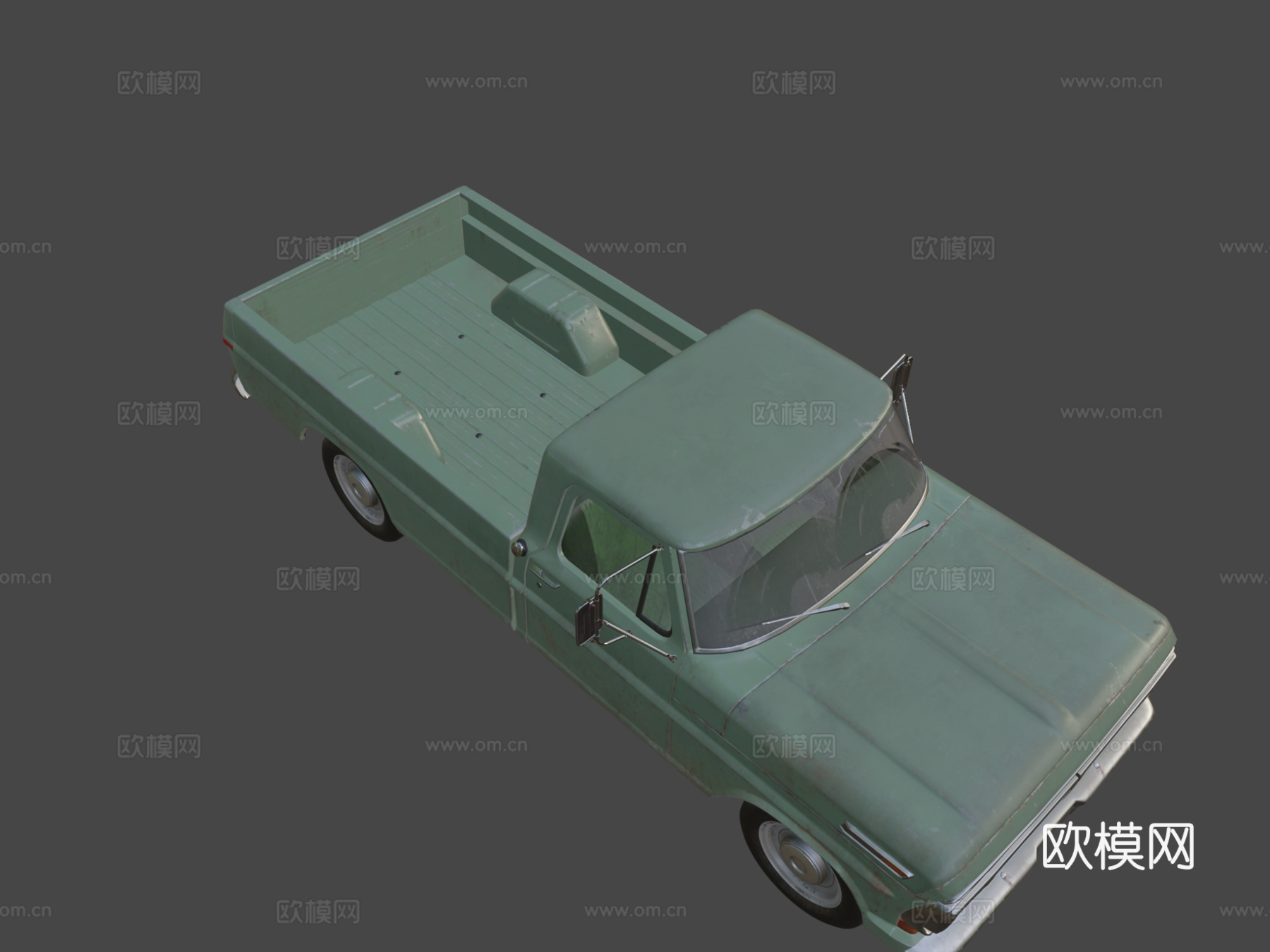 福特皮卡F100su模型