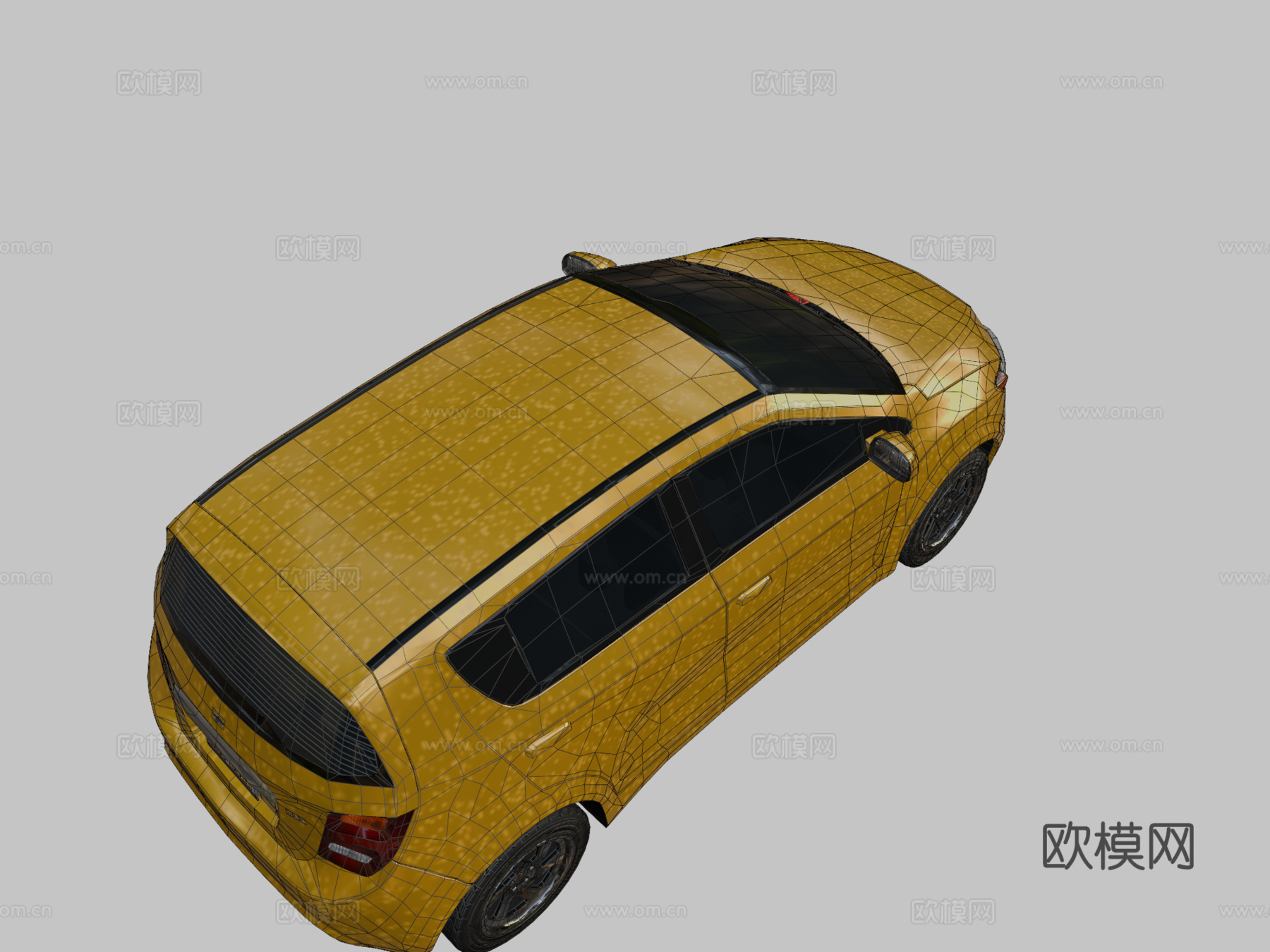 王牌11低多边形模型su模型