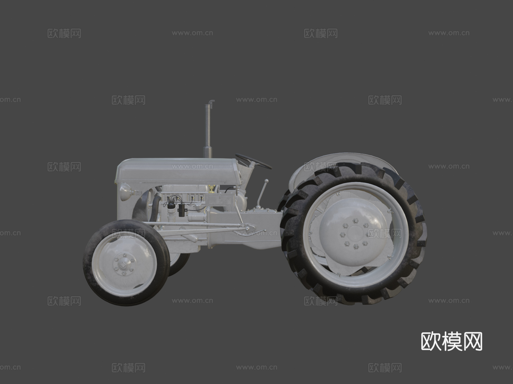 老拖拉机 Ferguson TE20su模型