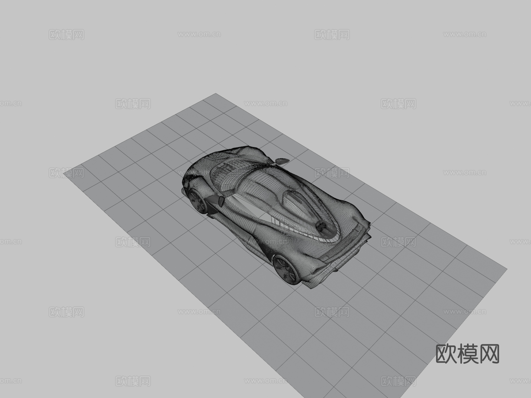 阿斯顿马丁瓦尔哈拉2023款su模型