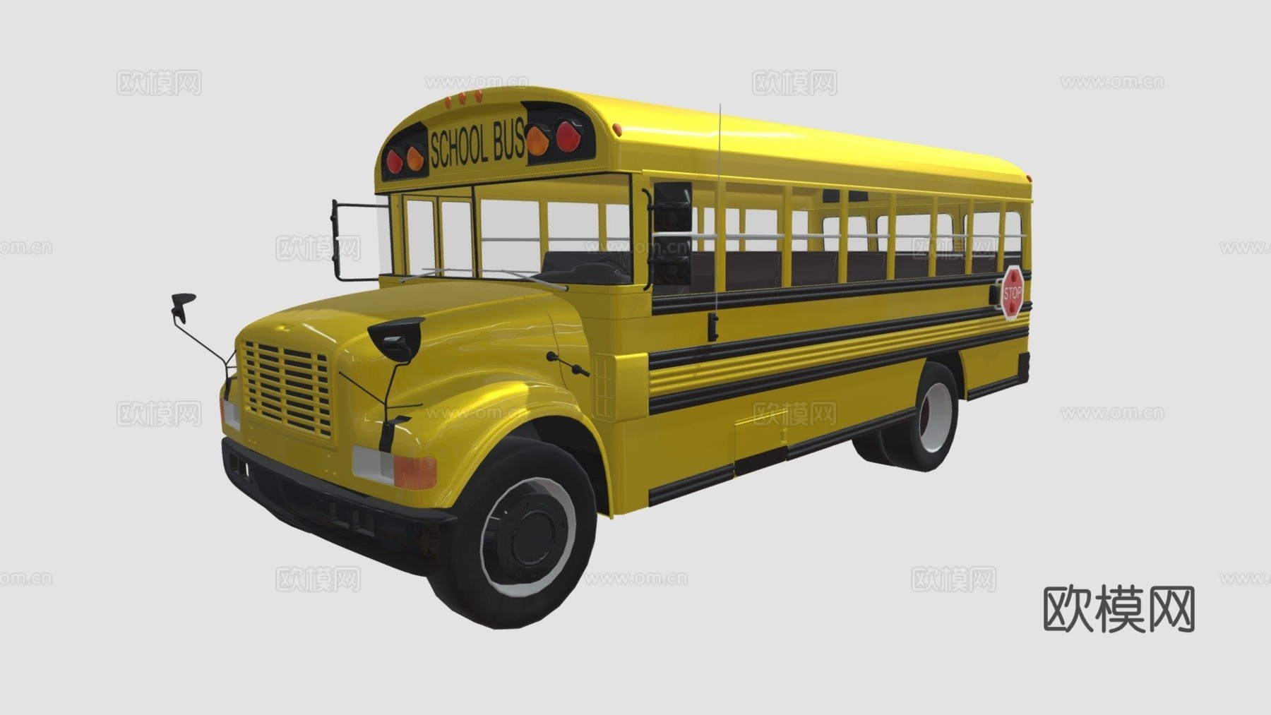 校车su模型