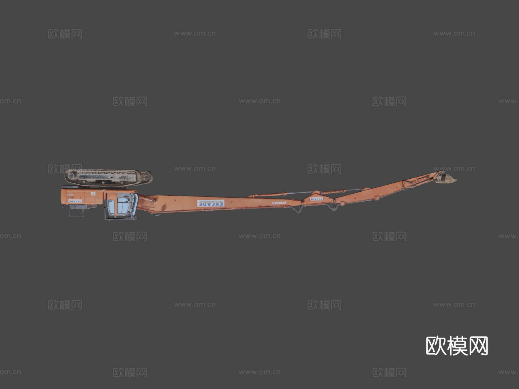 挖掘机 日立 ZX 460 LCH 系列su模型