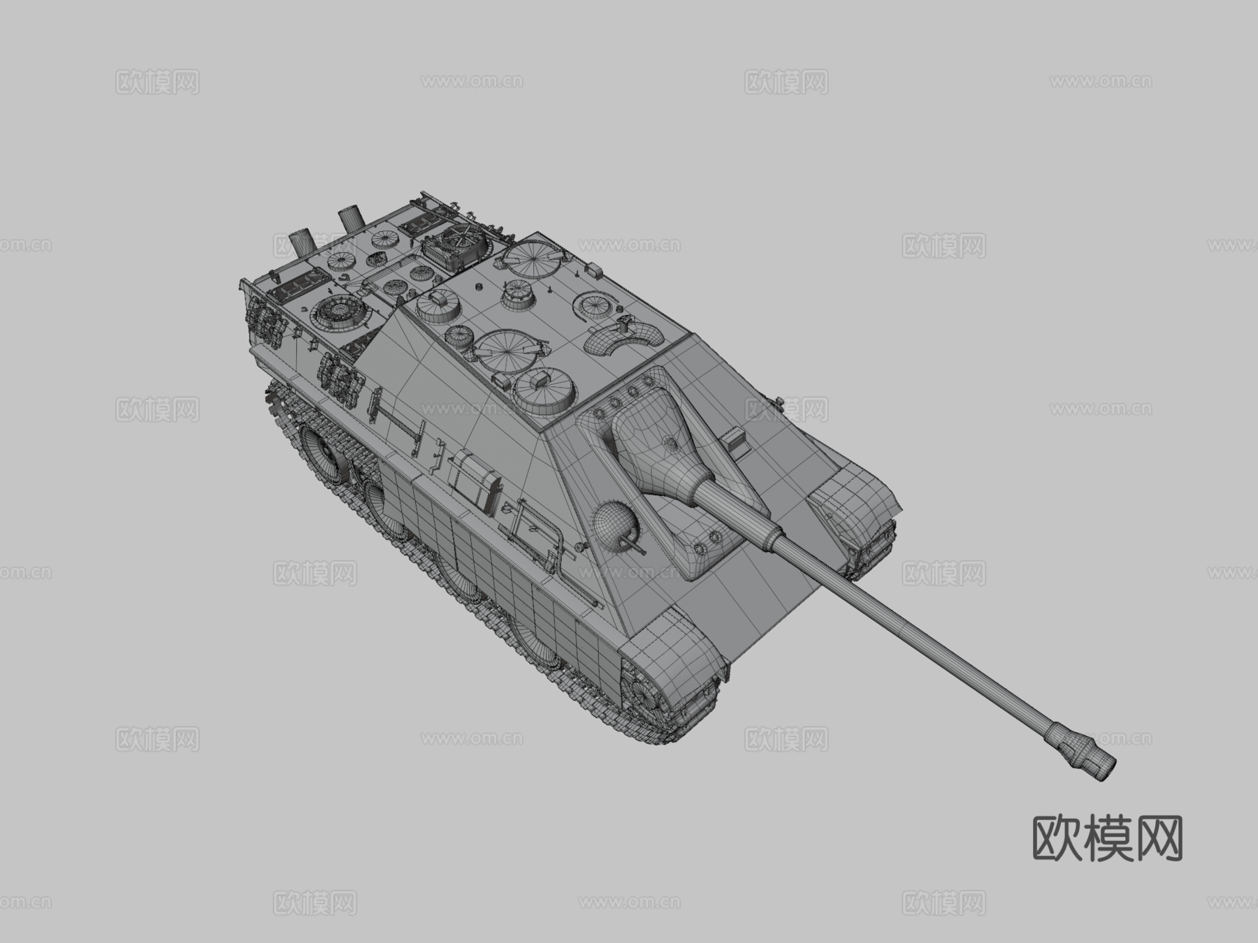 猎豹坦克涂装方案1su模型