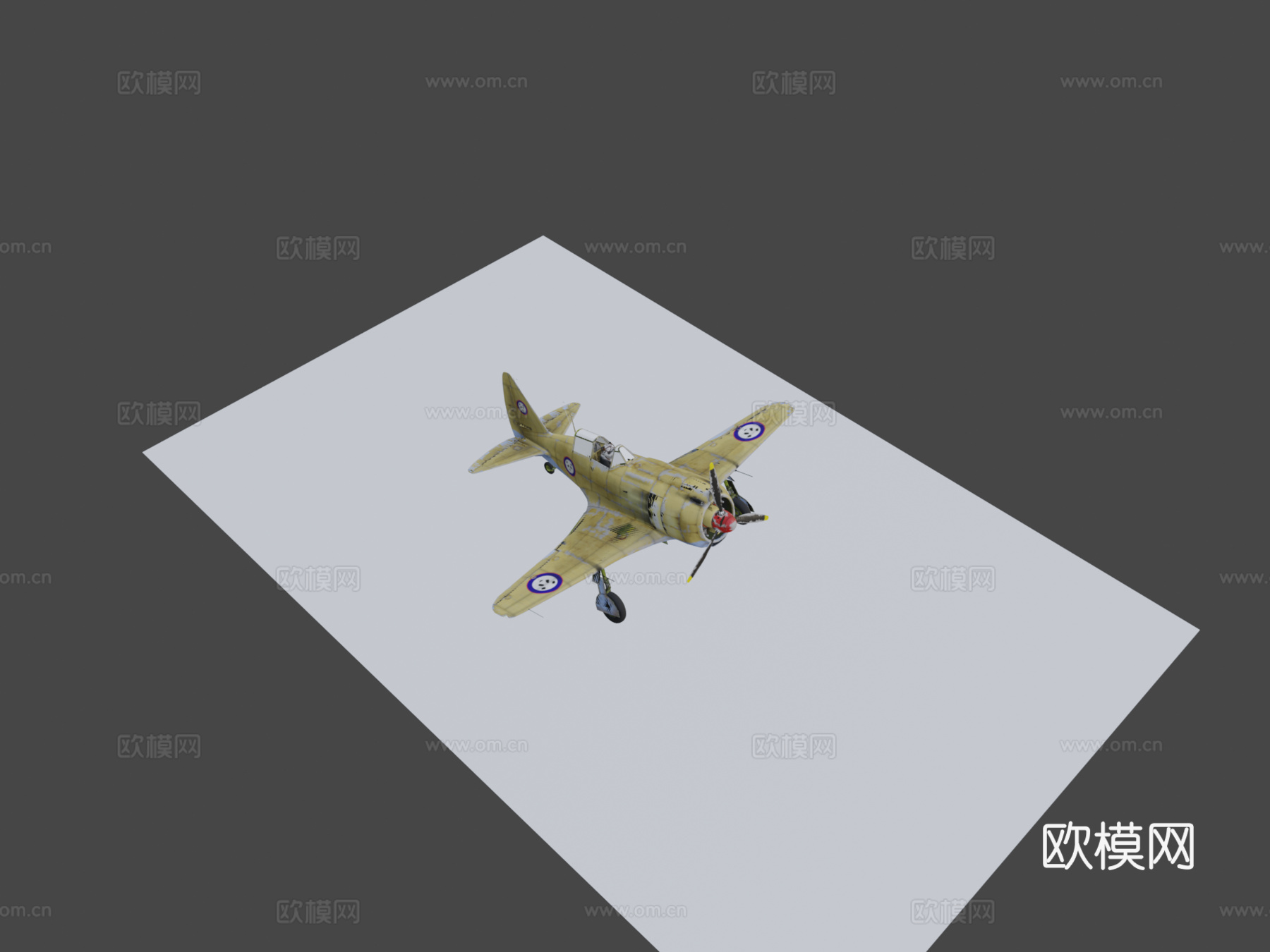 我的战争雷霆飞机3d模型