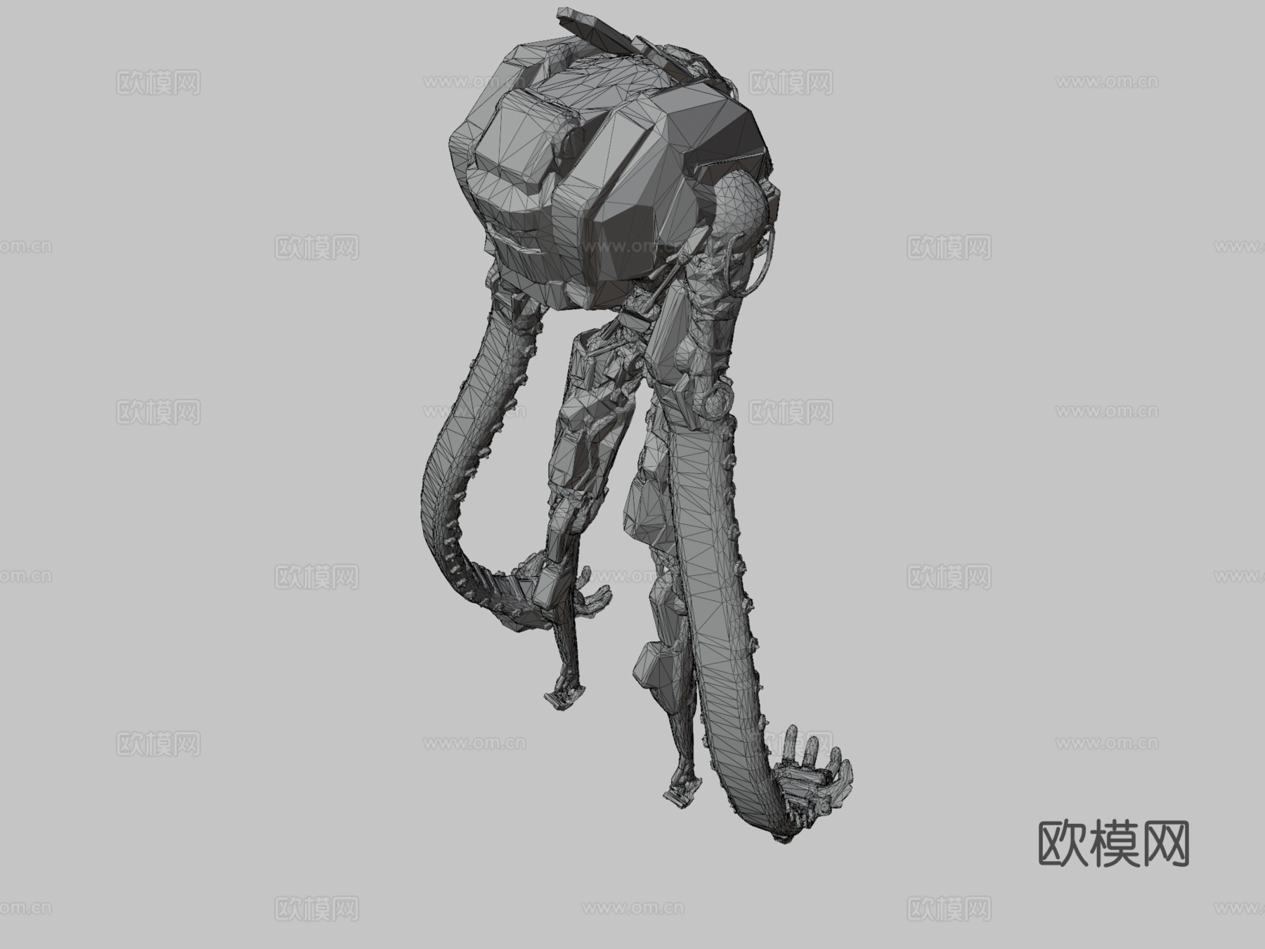 VR机甲 带纹理su模型