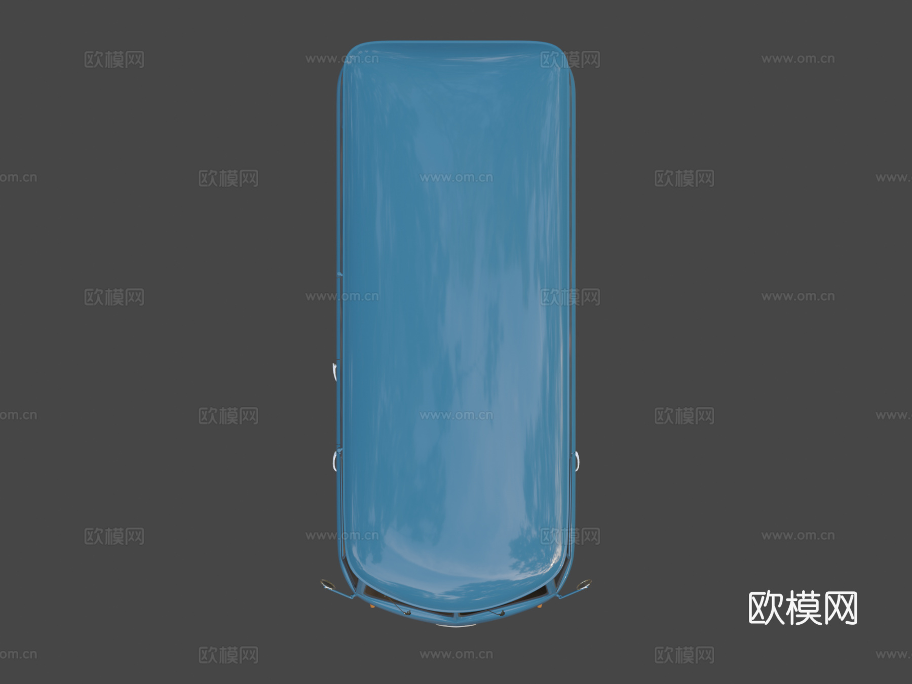 大众运输车T1厢式货车su模型