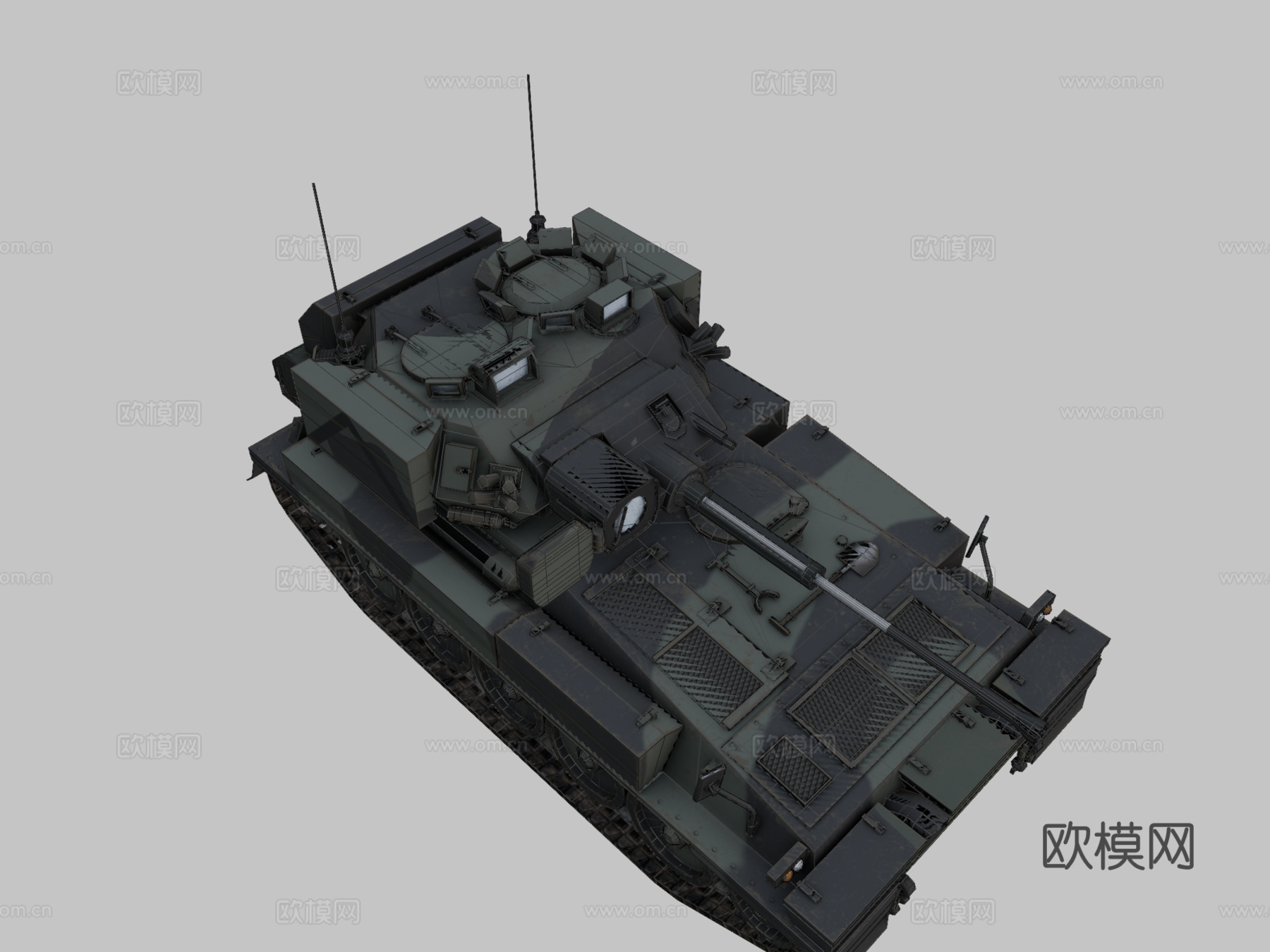 CVRT弯刀装甲侦察车su模型