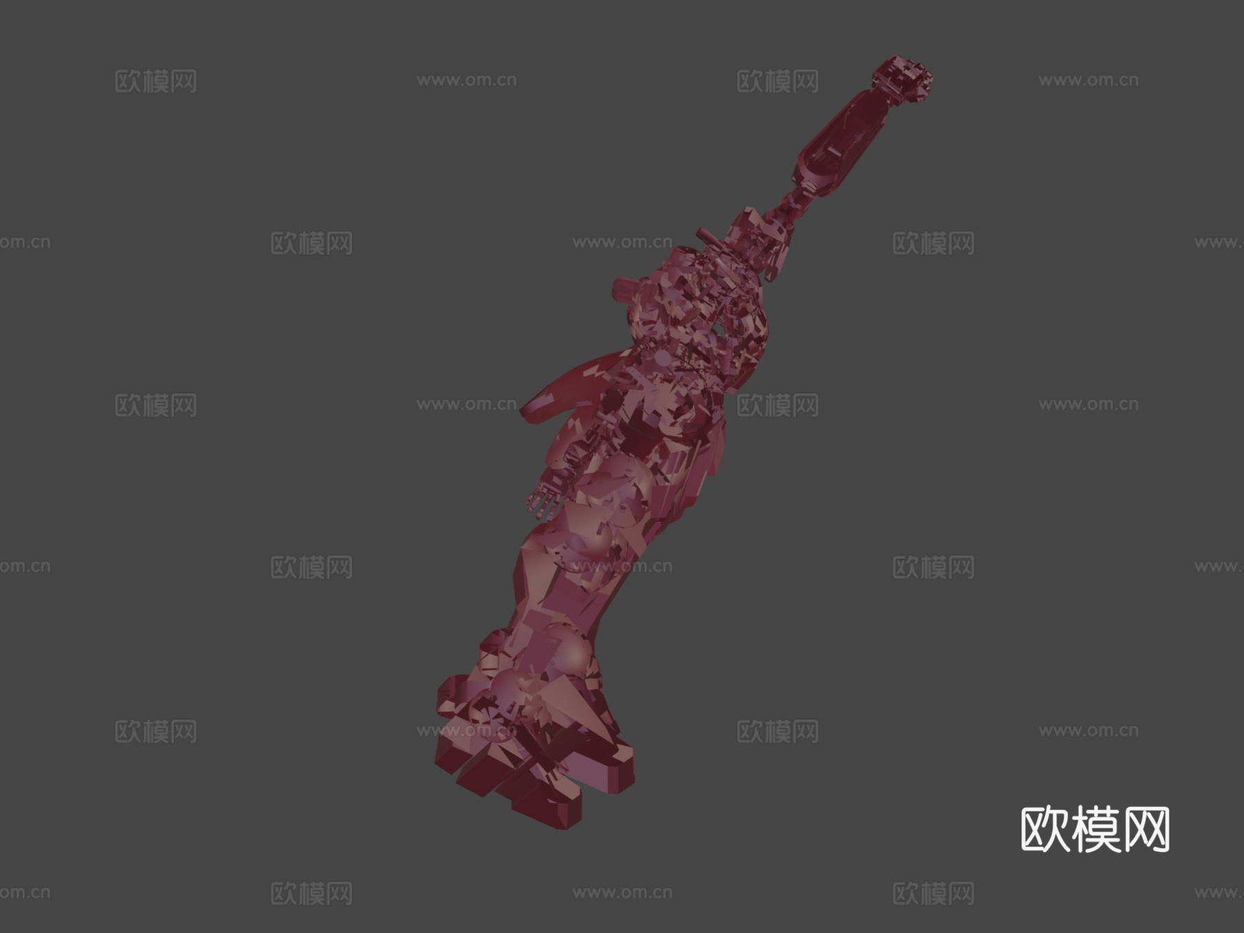 蔷薇辉石单位02su模型