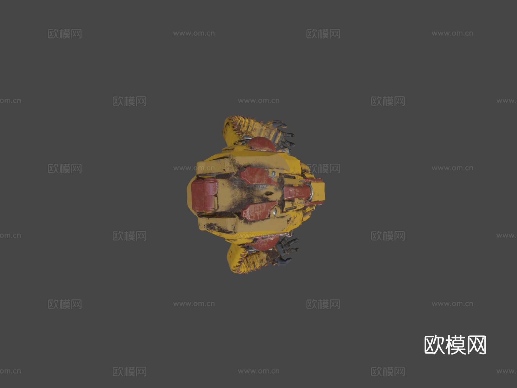 VR机甲 带纹理su模型