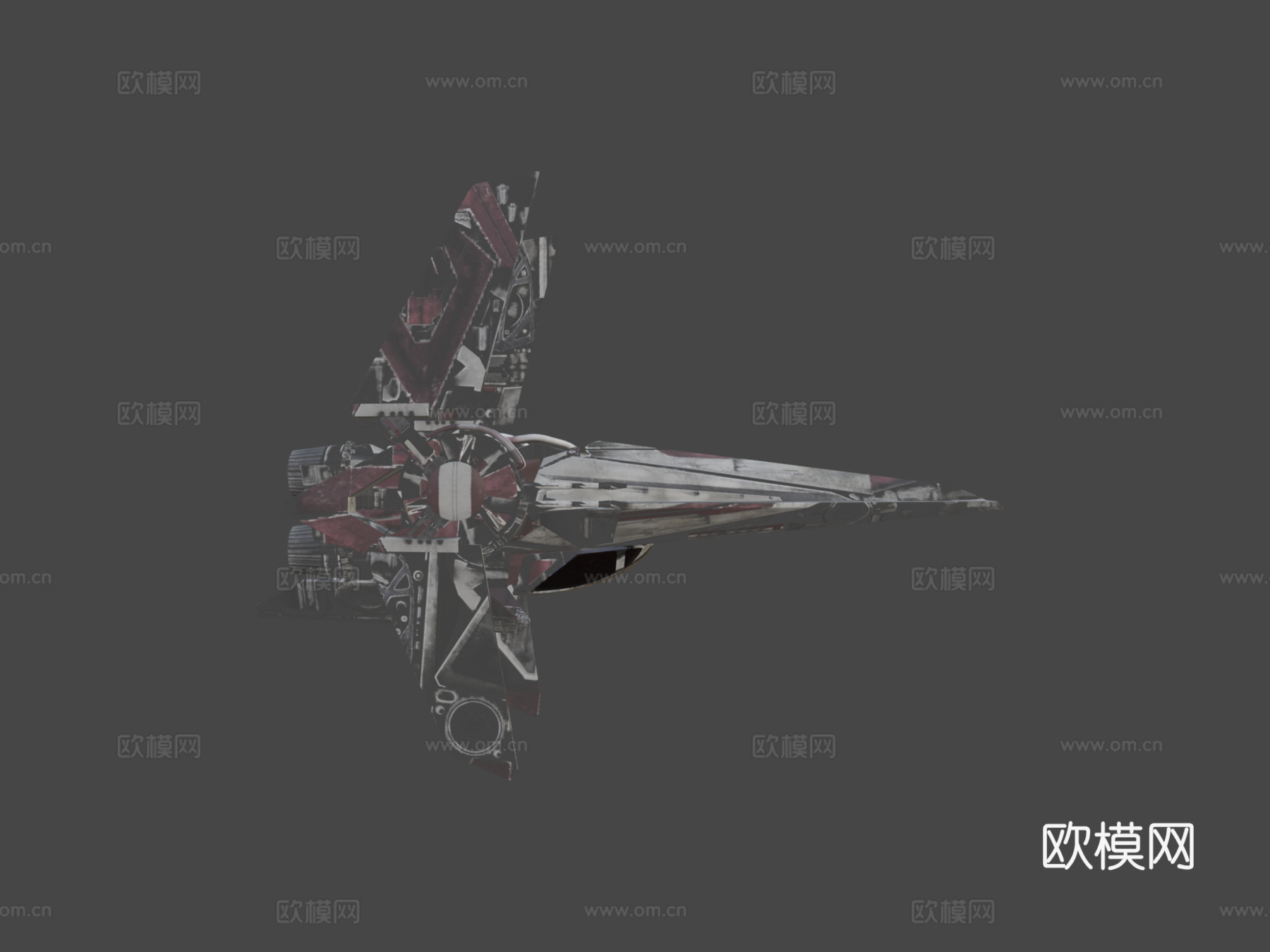 星球大战 V翼 尼姆布斯级su模型