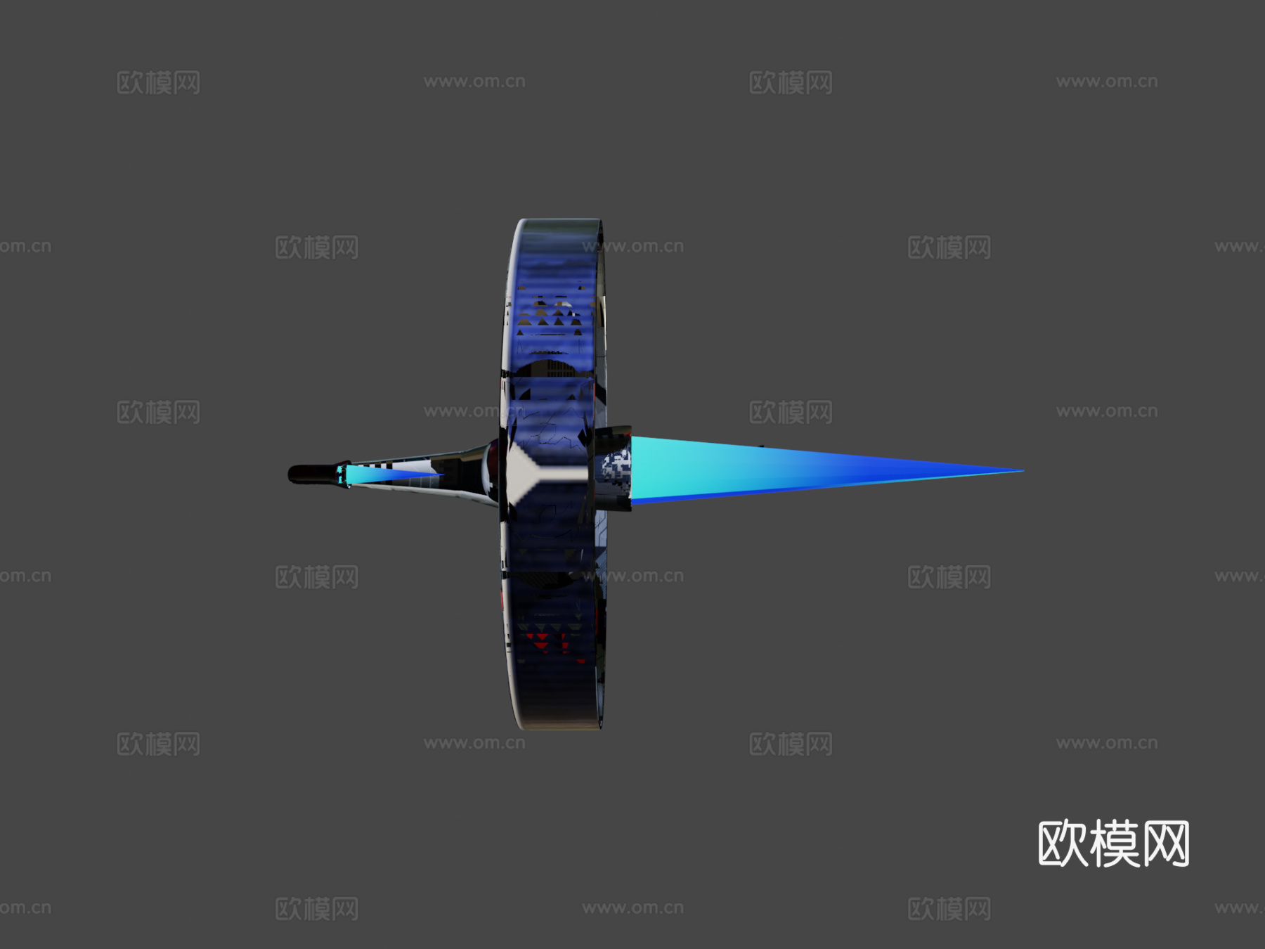 太空飞船su模型