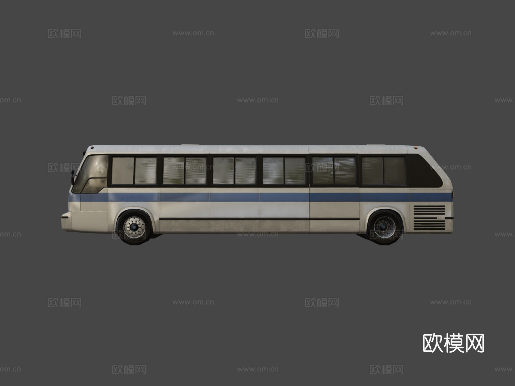 年代城市巴士su模型