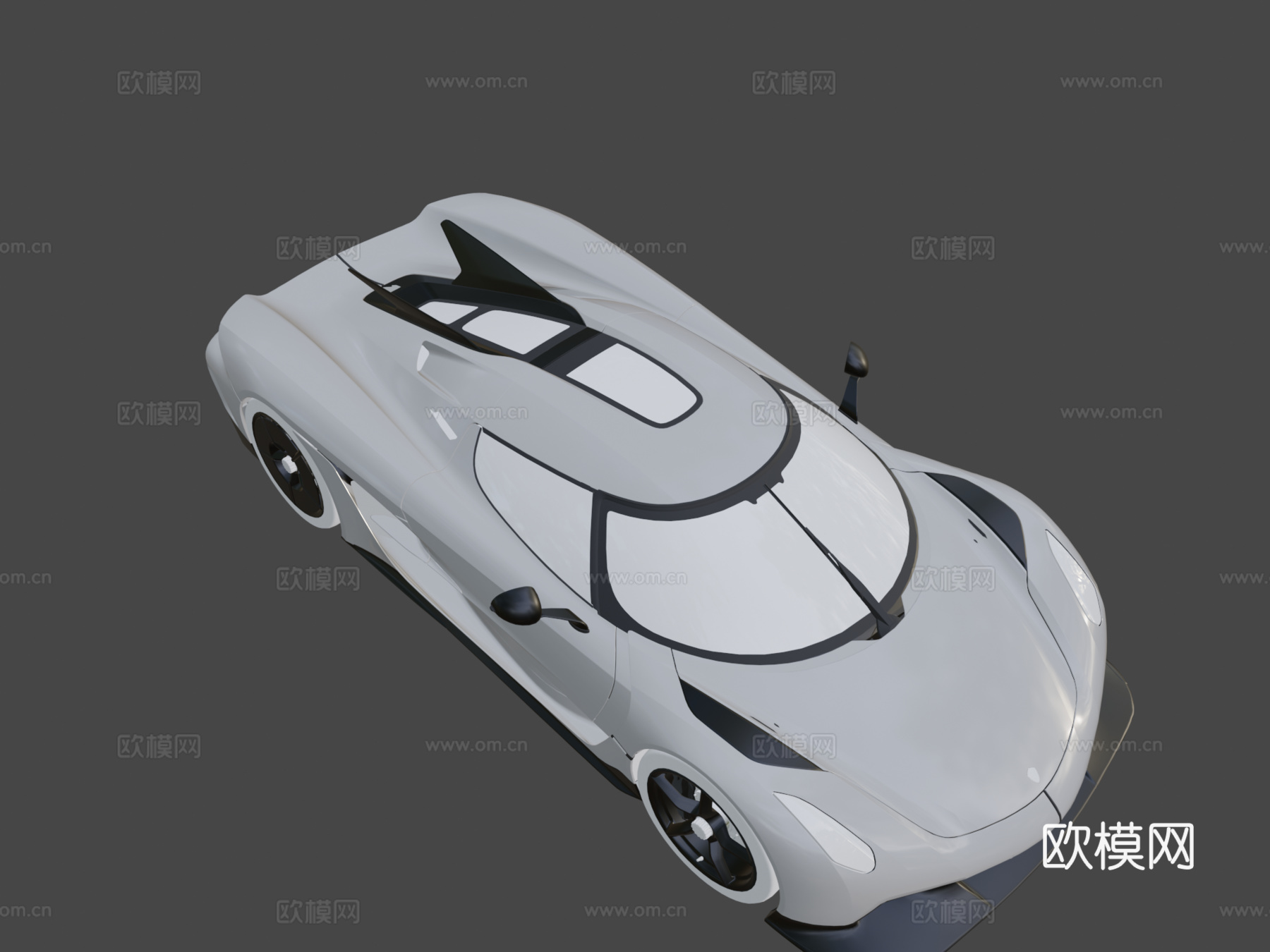 科尼赛克 Jesko Absolut 模型su模型