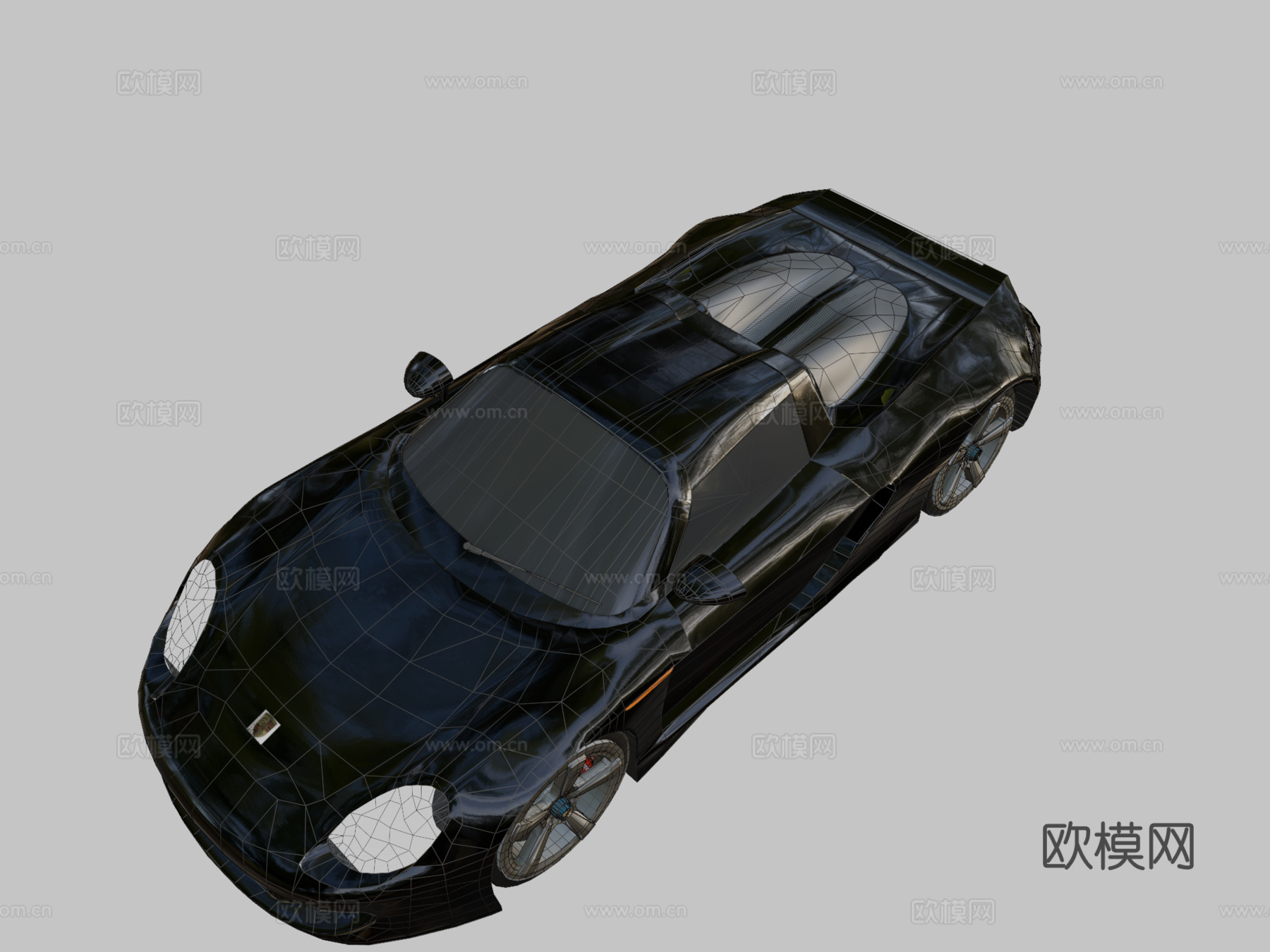 保时捷卡雷拉GTsu模型