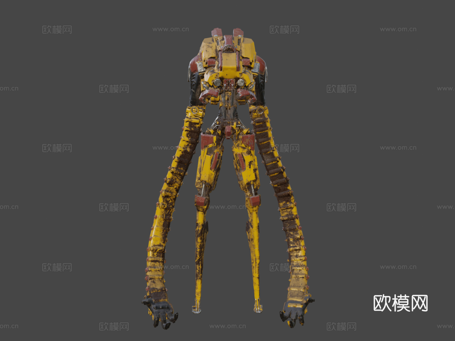 VR机甲 带纹理su模型