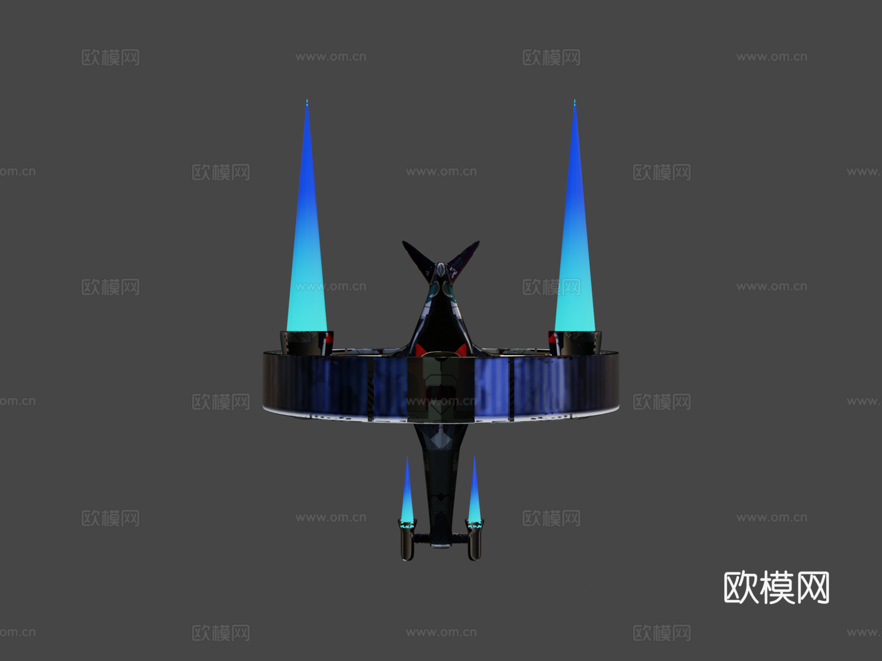 太空飞船su模型