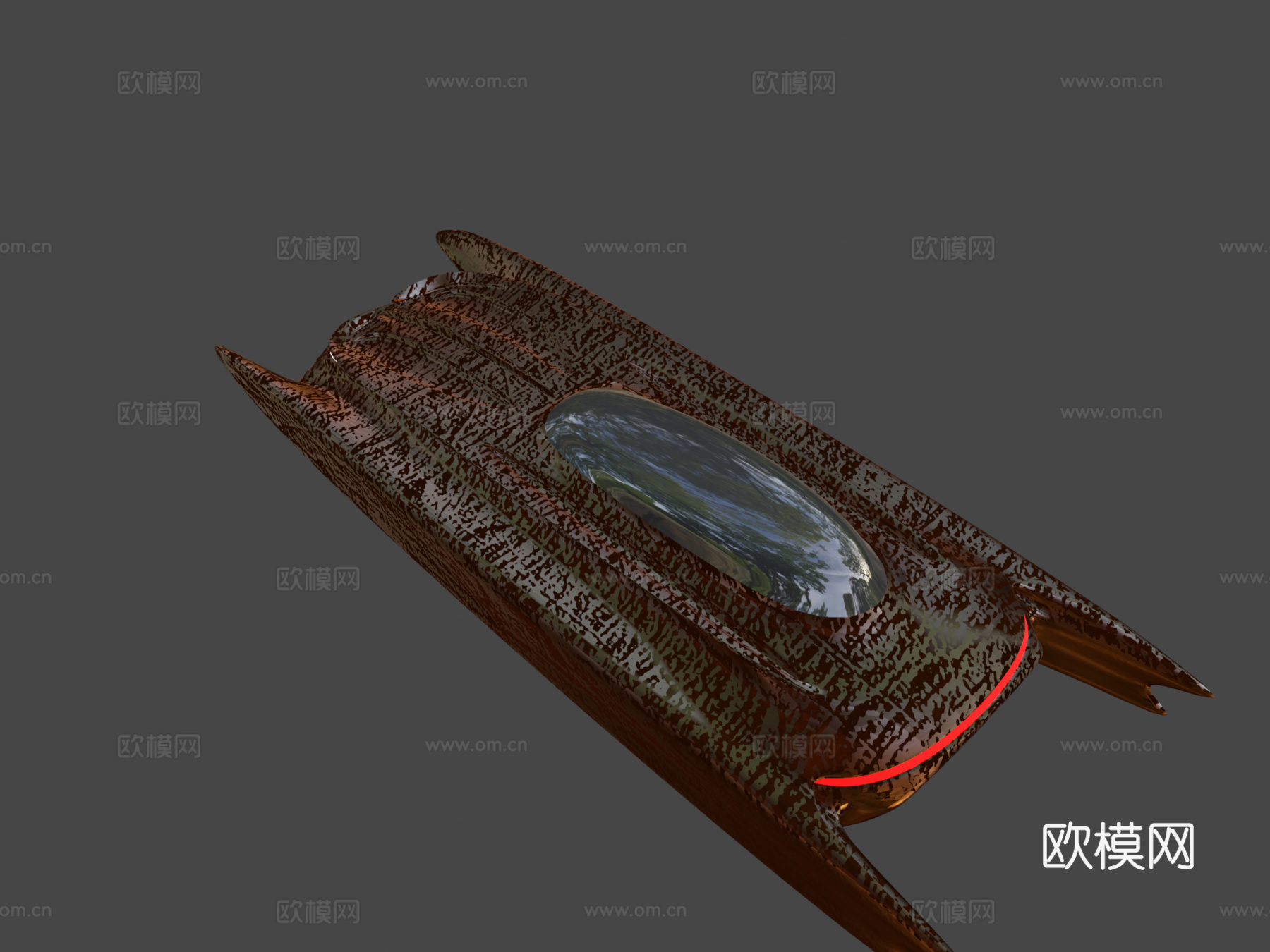 未来科幻汽车su模型