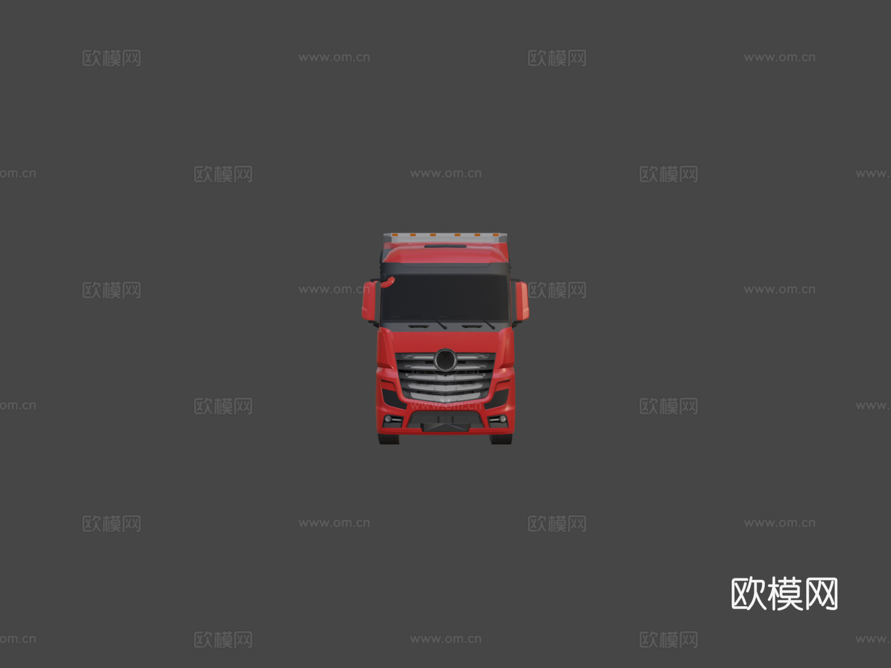 梅赛德斯 Actros 流线空间su模型