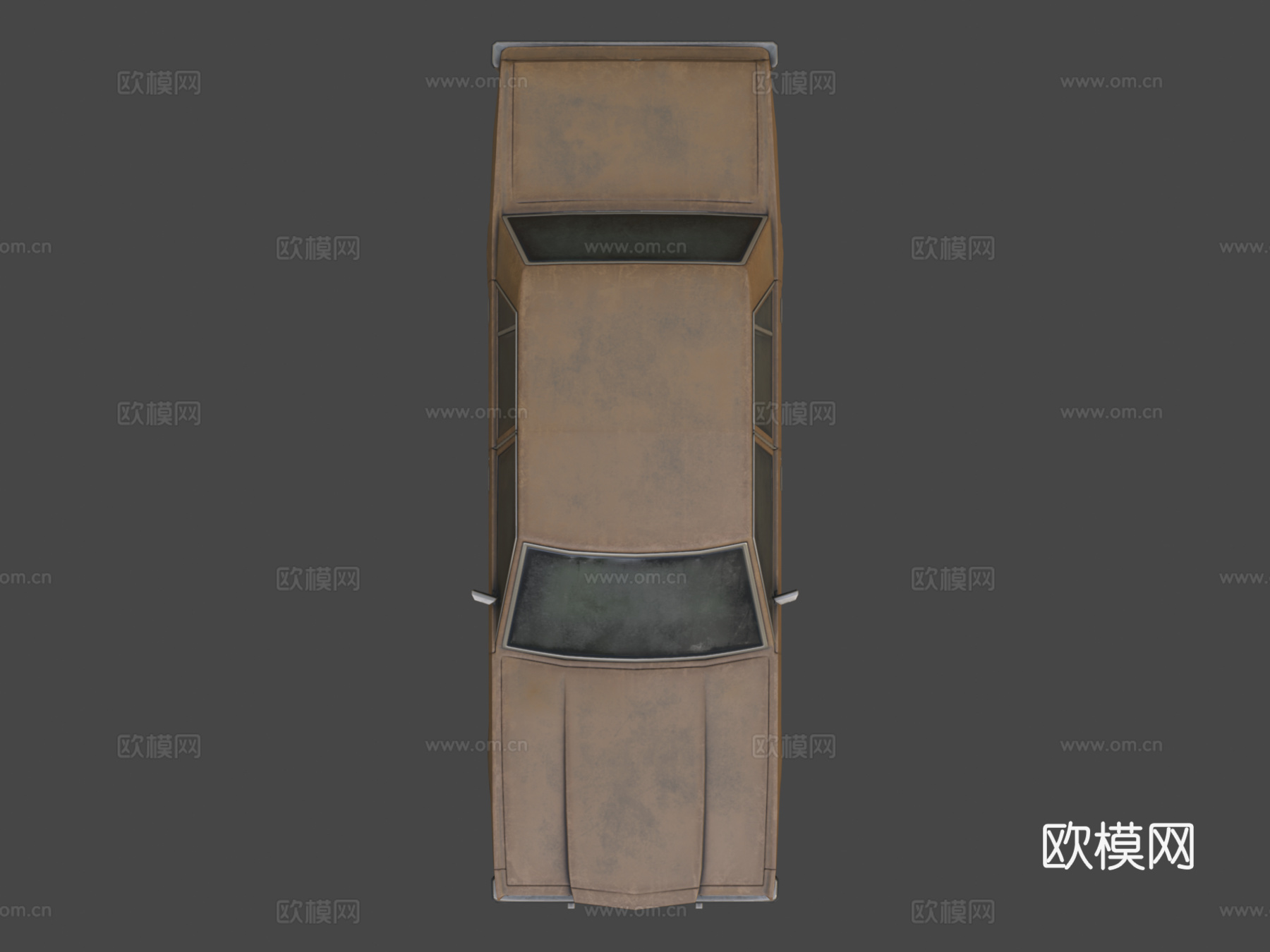 年外交官轿车su模型