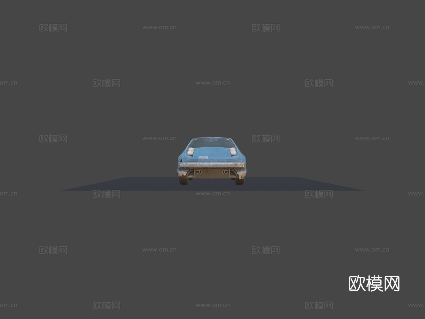 赛博朋克民用汽车2su模型