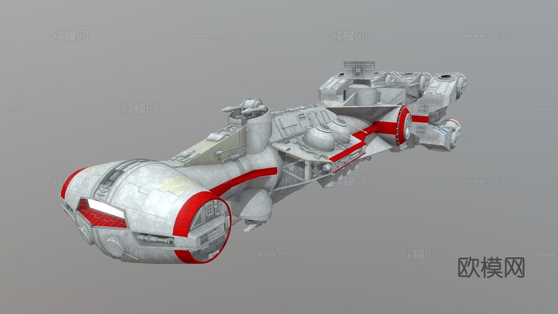 星球大战 CR90 护卫舰su模型