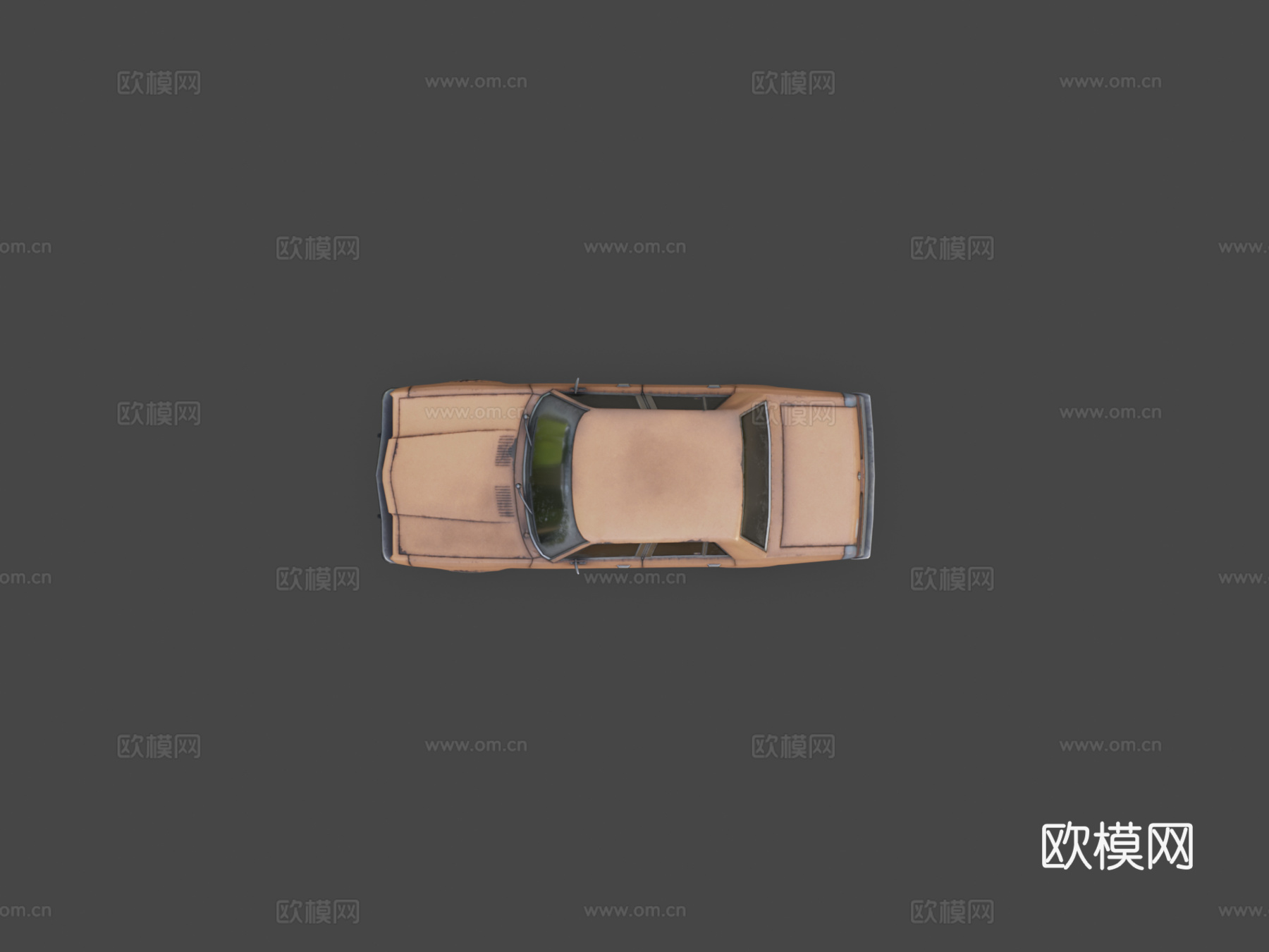 年代道奇外交官su模型