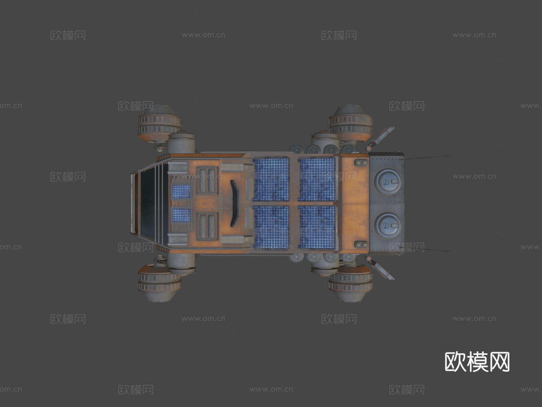 火星漫游车2su模型