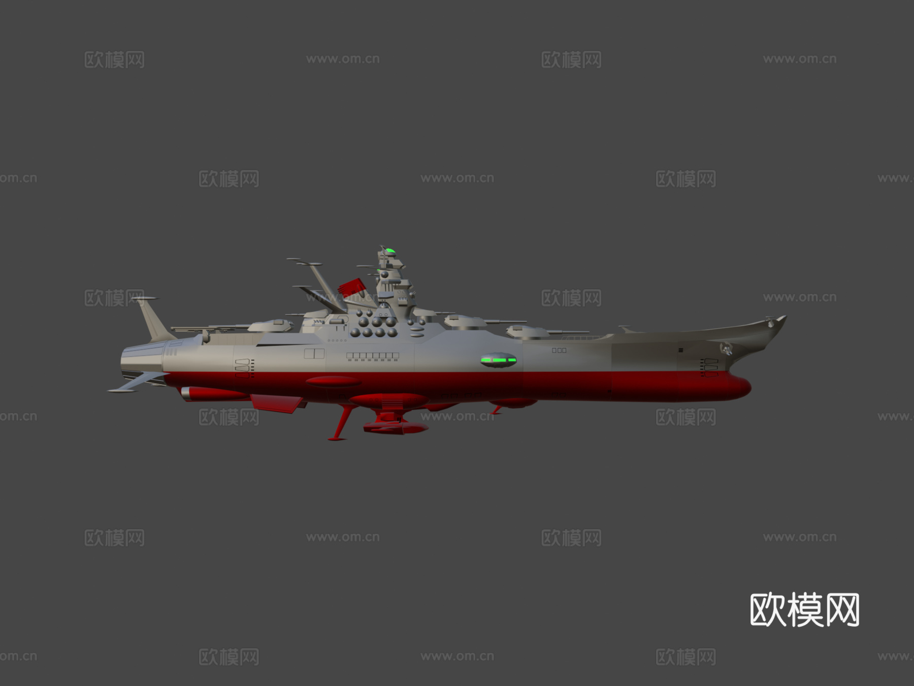 宇宙战舰大和号2199su模型